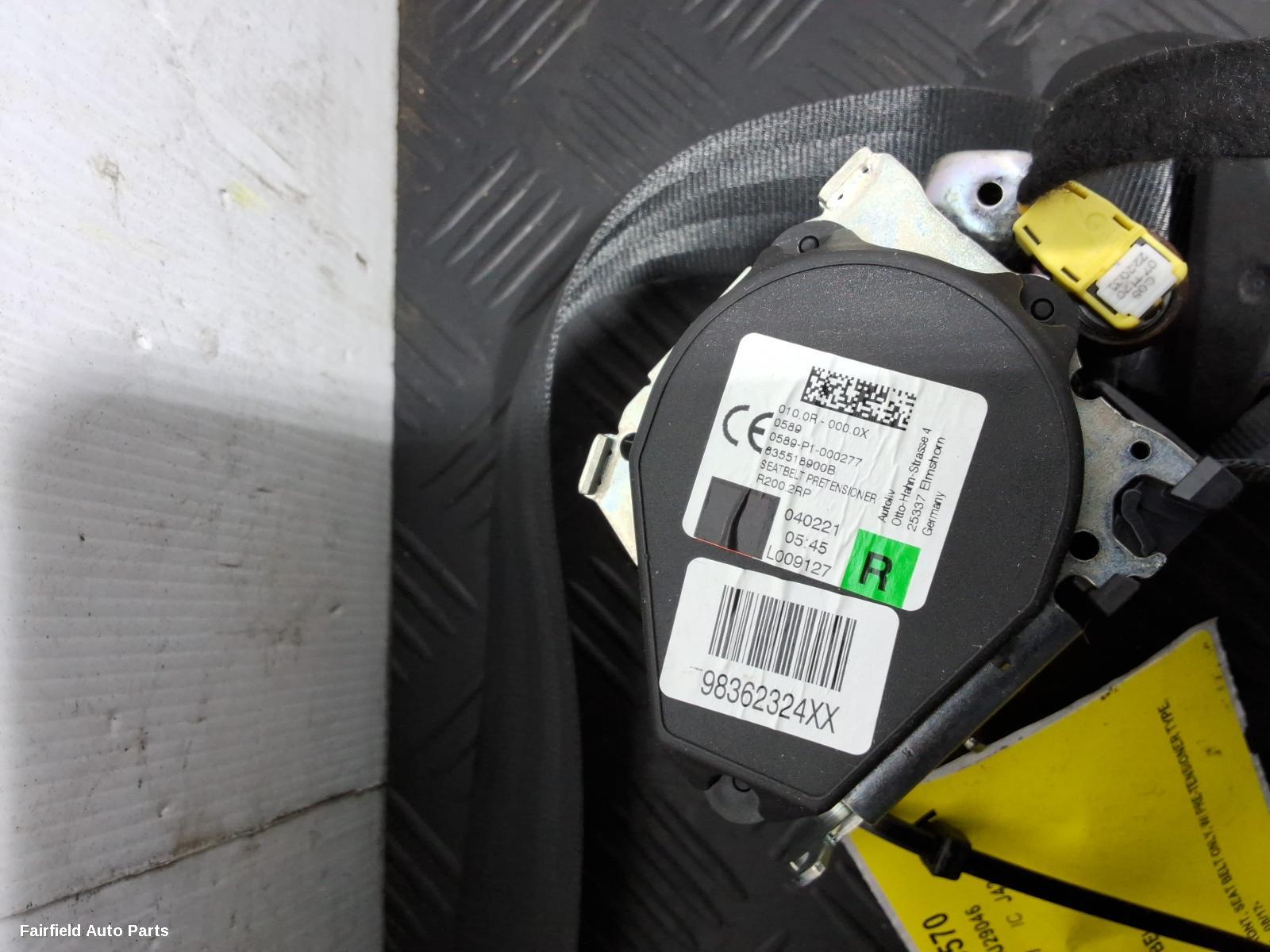 2017-2024 Citroen C3 Seatbelt Stalk