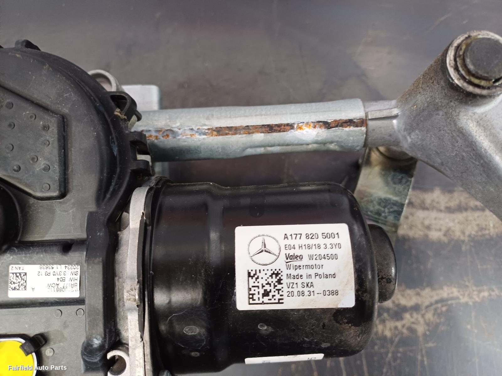 2018-2025 Mercedes A Class Wiper Motor