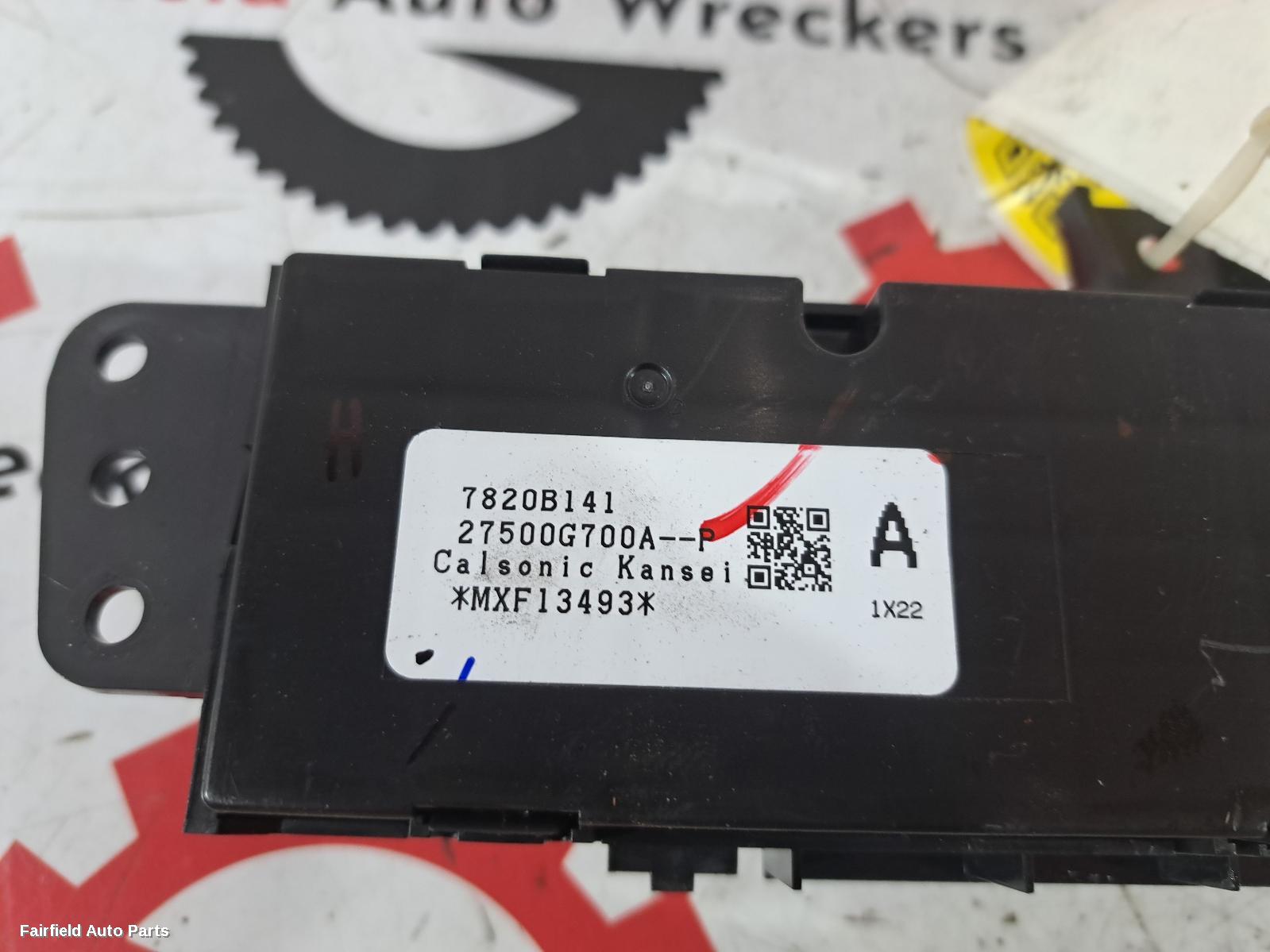 2021-2026 Mitsubishi Outlander Heater Ac Controls