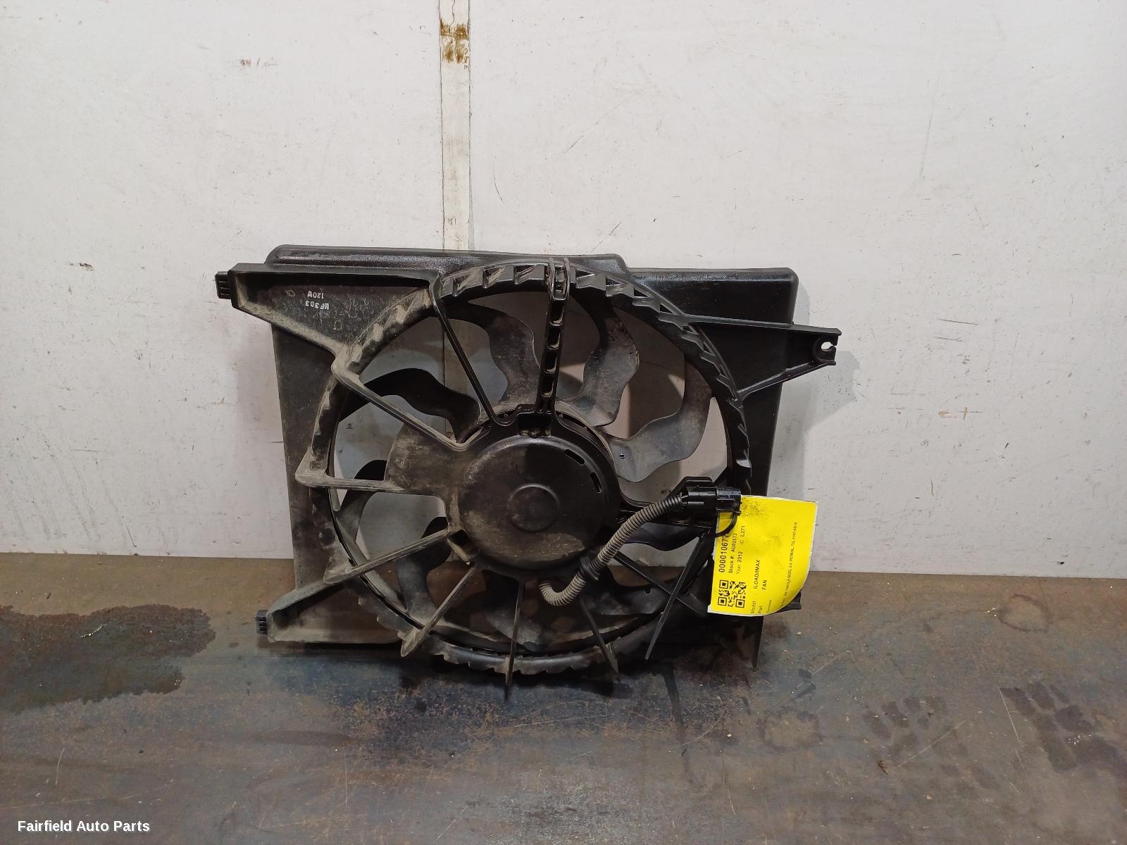 2007-2018 Hyundai Iload/imax Fan