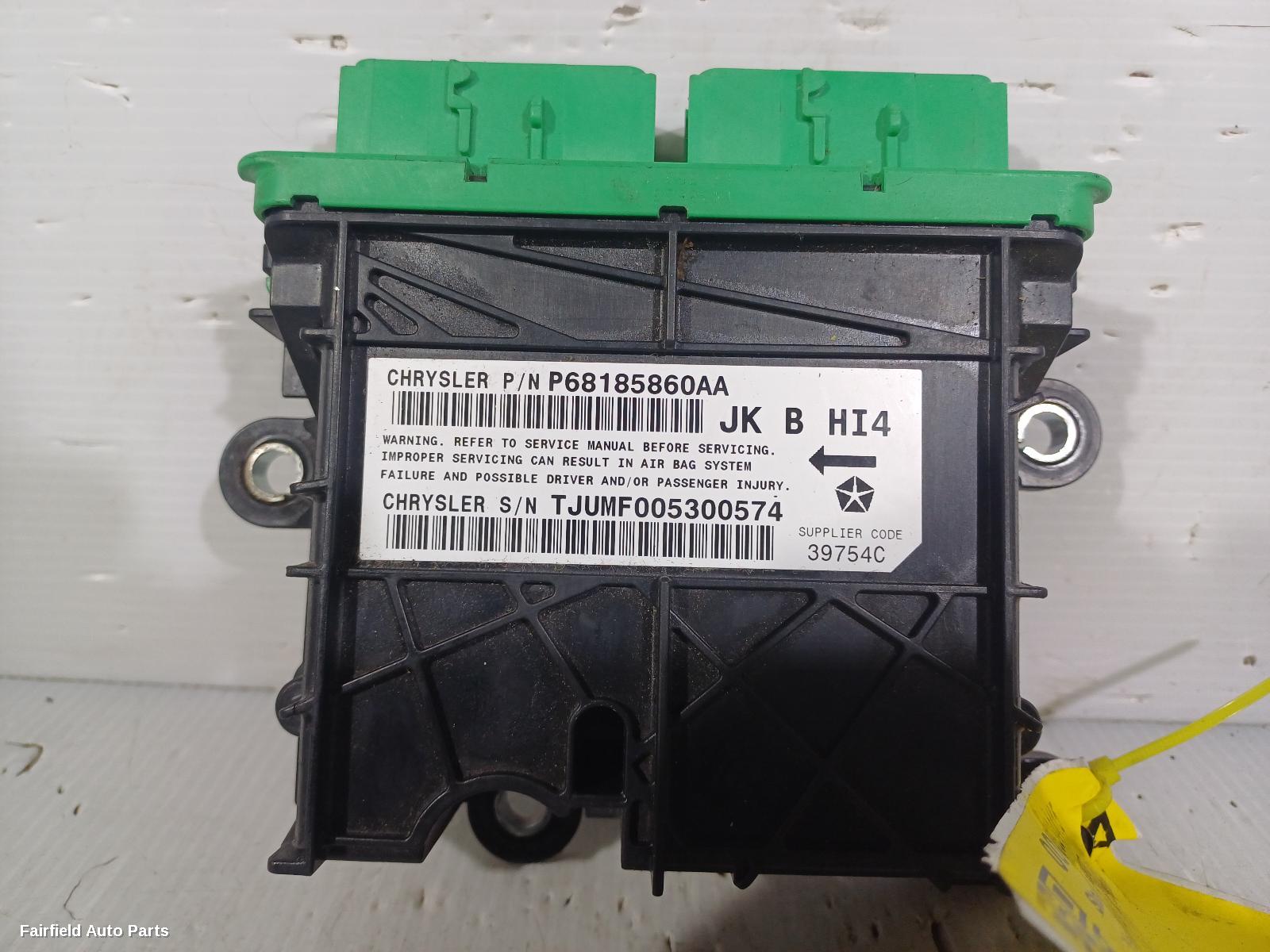 2010-2018 Jeep Wrangler Airbag Module Sensor
