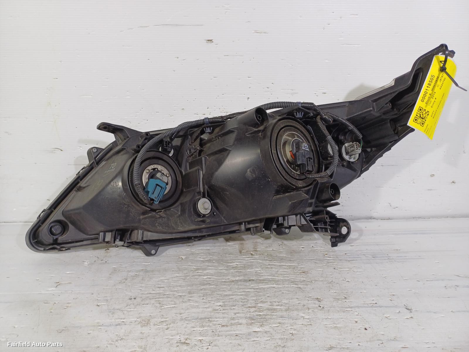 2014-2016 Honda City Right Headlamp