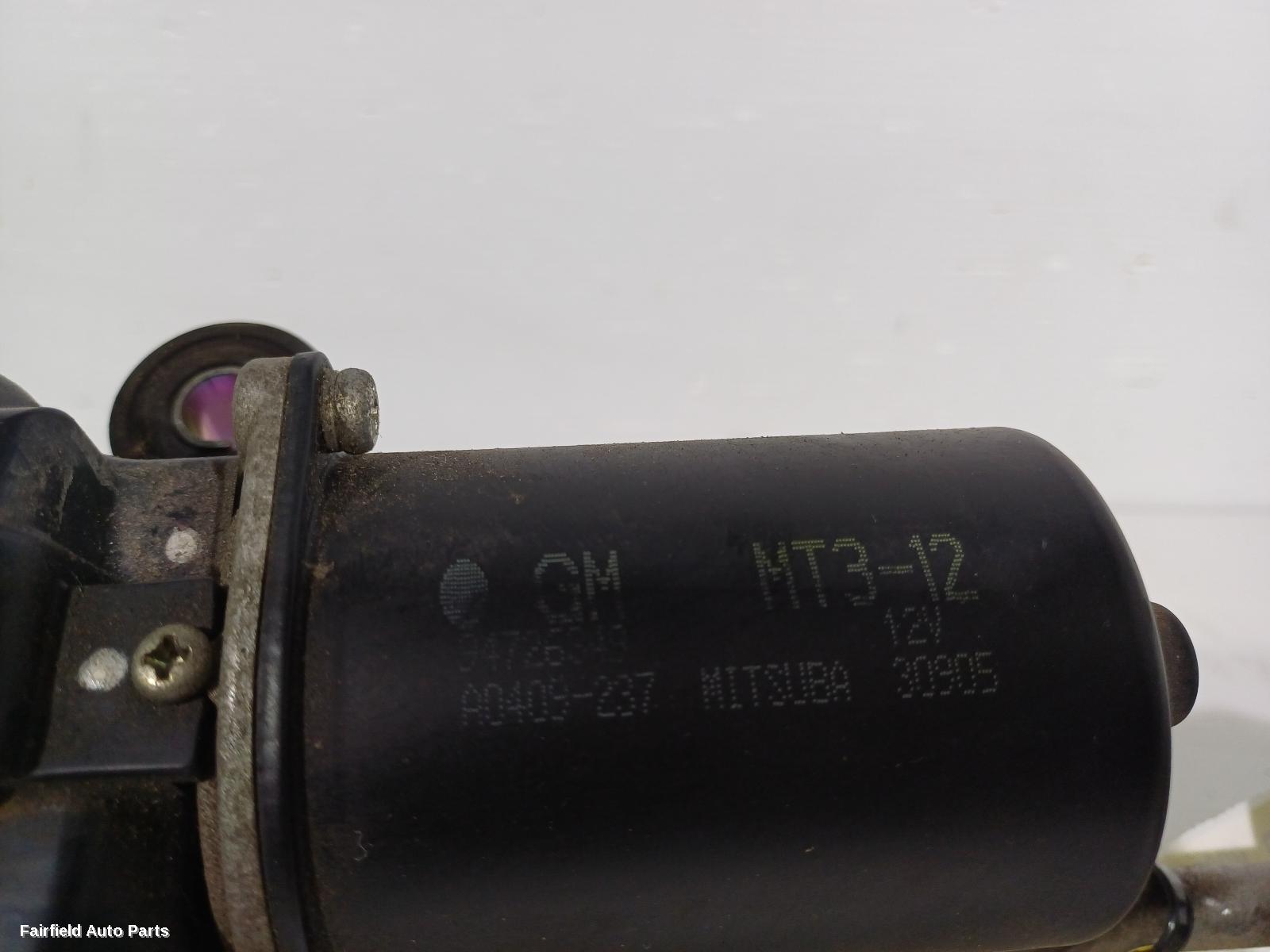 2012-2020 Holden Colorado Wiper Motor