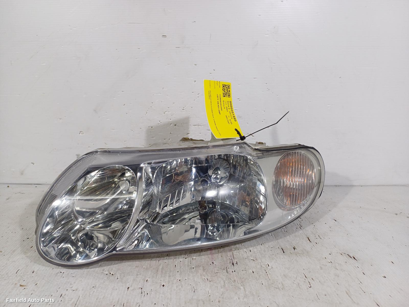 2000-2002 Holden Commodore Left Headlamp