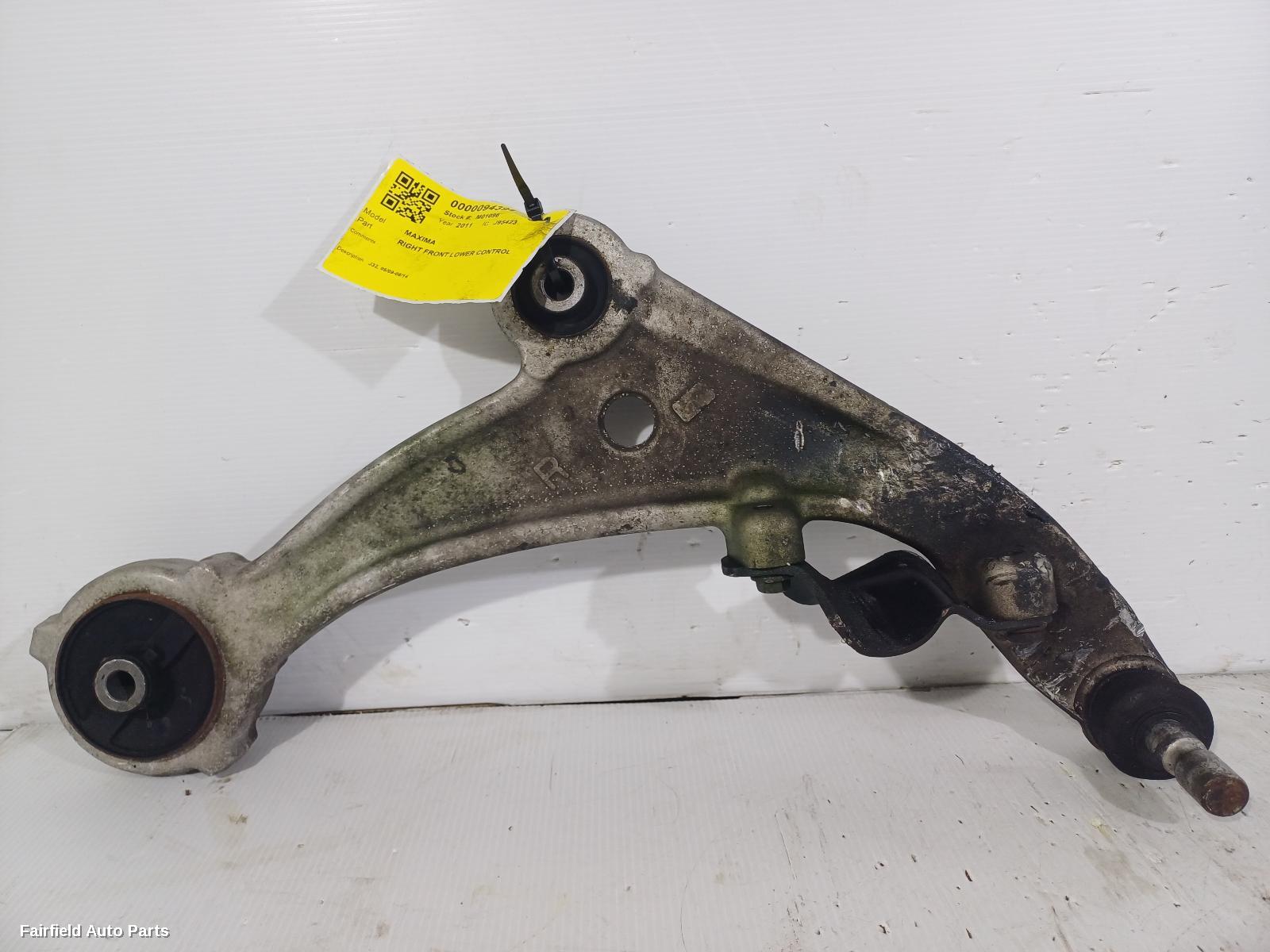 2009-2014 Nissan Maxima Right Front Lower Control Arm