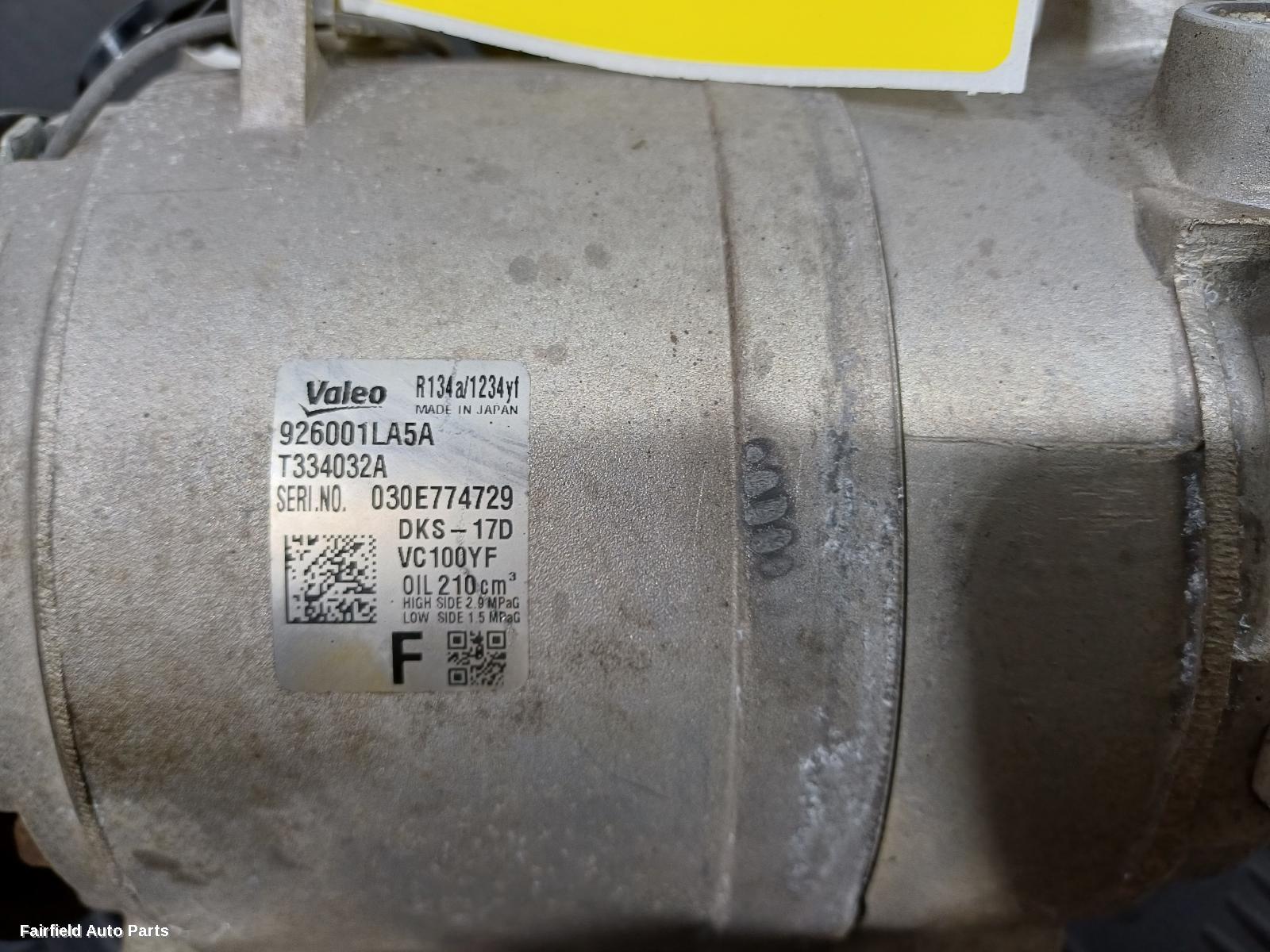 2016-2024 Nissan Patrol A C Compressor