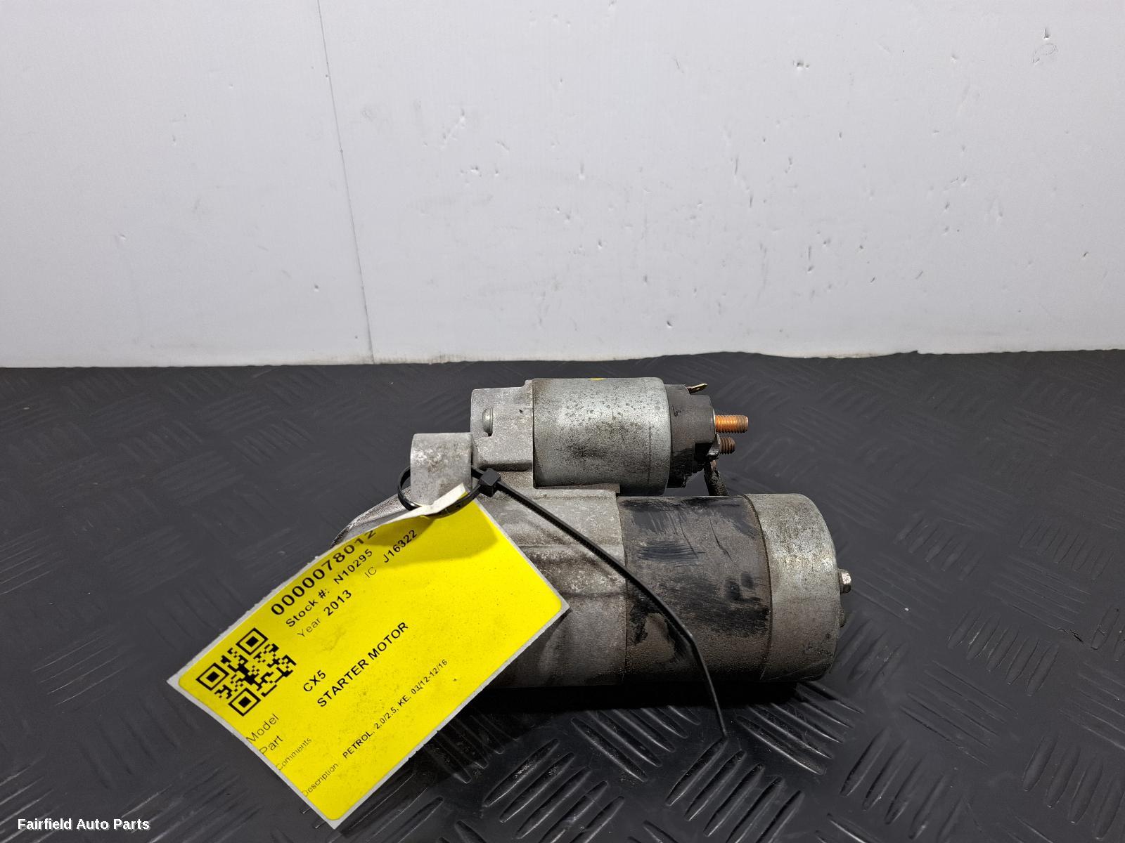2012-2016 Mazda Cx5 Starter