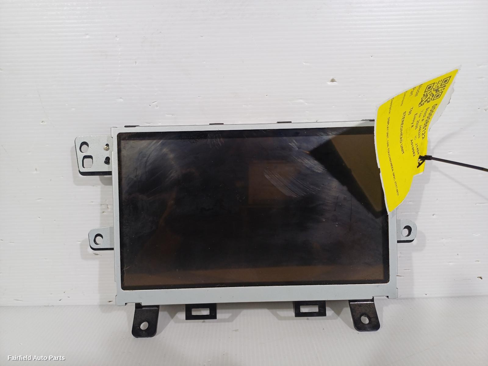2017-2021 Ldv T60 Radio Cd Dvd Sat Tv