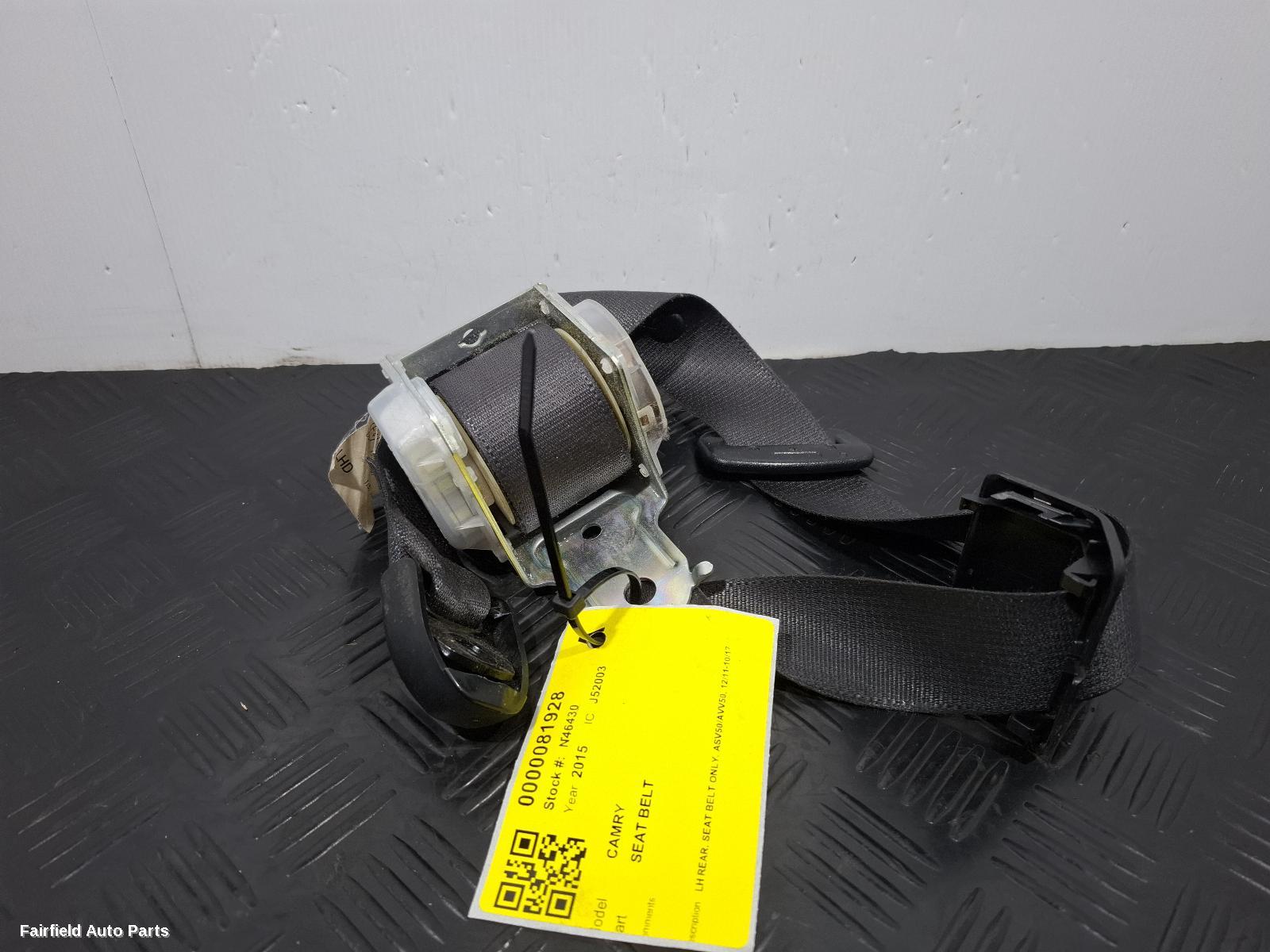 2011-2017 Toyota Camry Seatbelt Stalk