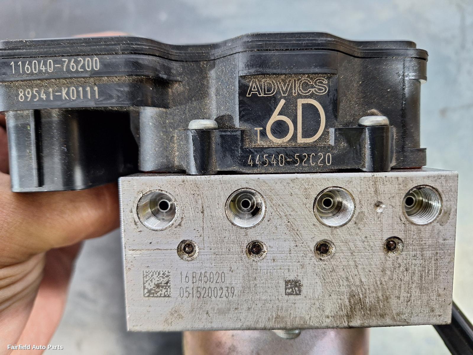 2020-2025 Toyota Yaris Abs Pump Modulator