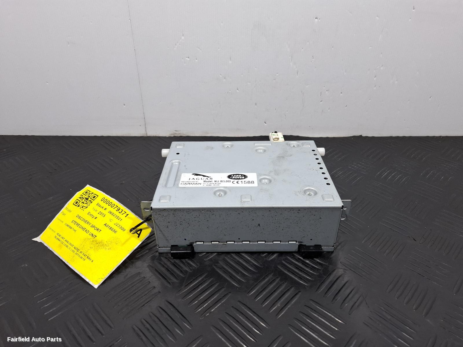 2015-2019 Land Rover Discovery Sport Radio Cd Dvd Sat Tv