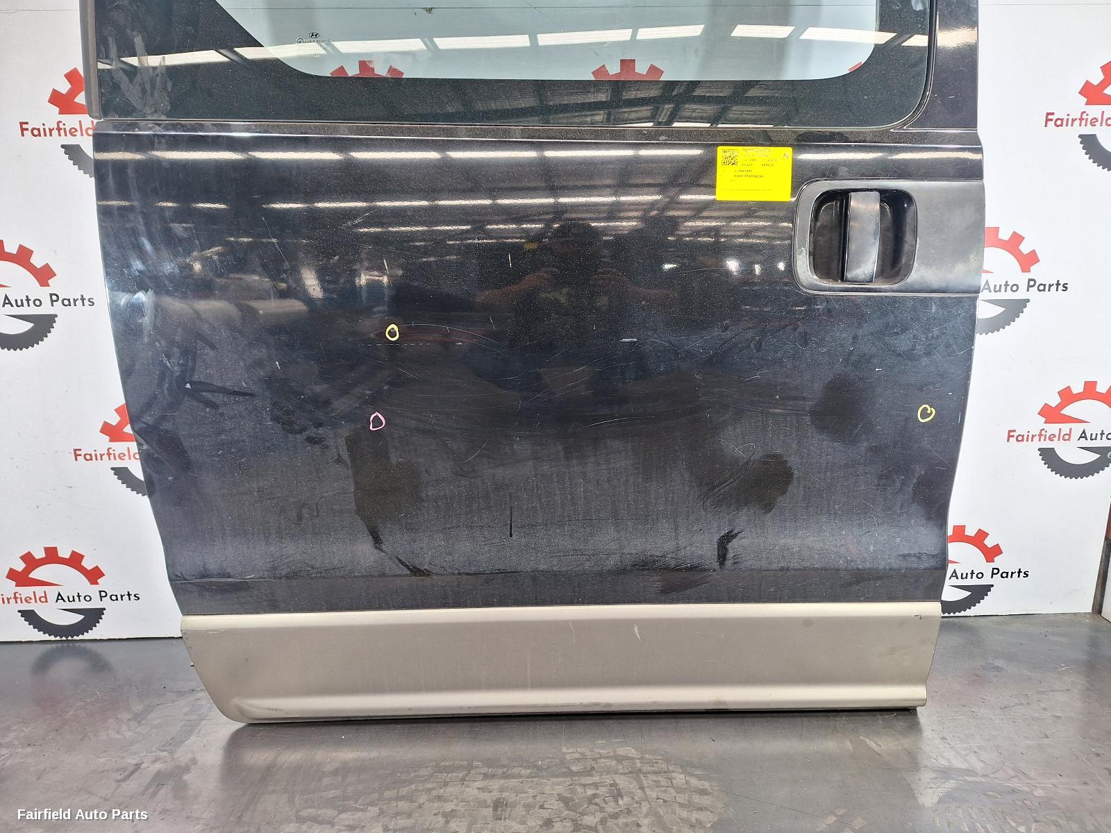 2007-2021 Hyundai Iload/imax Right Rear Door Sliding