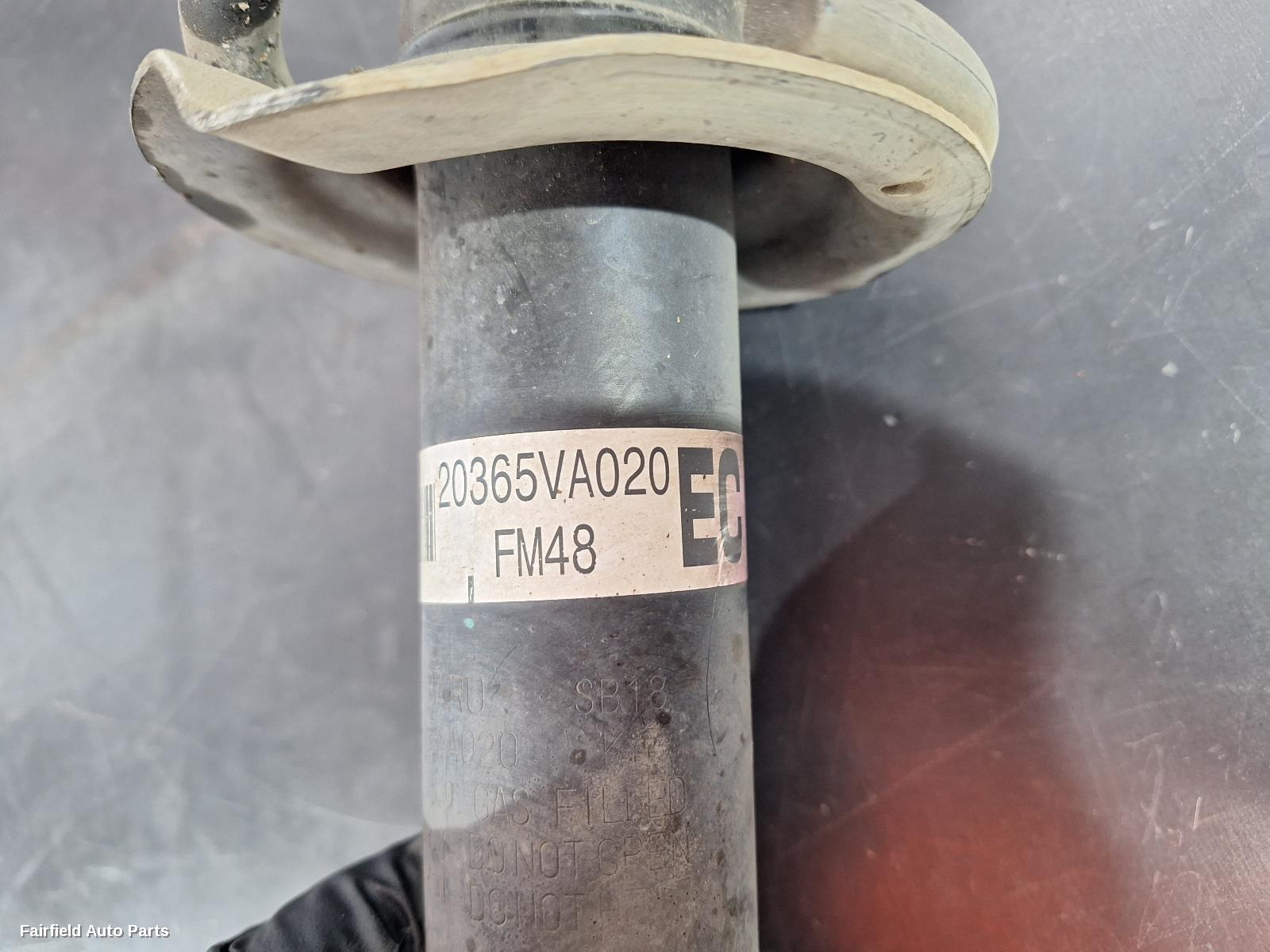 2014-2021 Subaru Wrx Left Rear Strut
