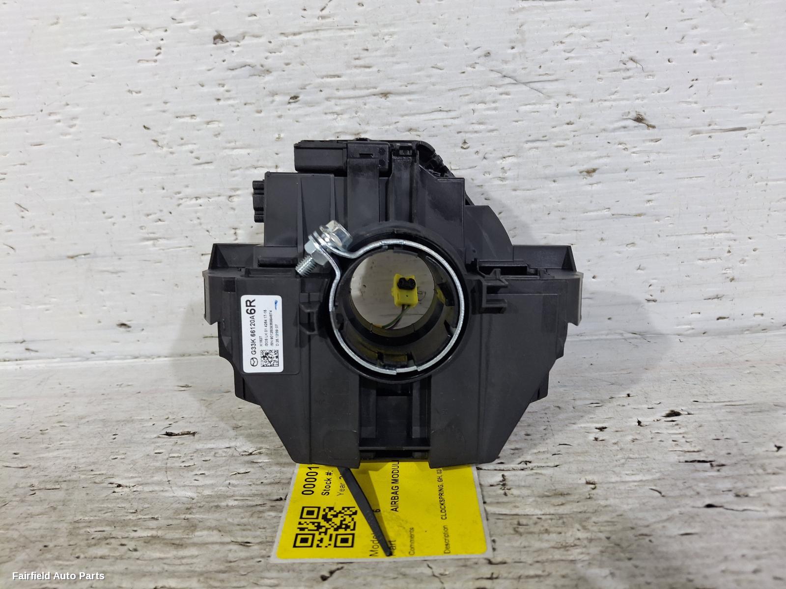 2008-2012 Mazda 6 Airbag Module Sensor