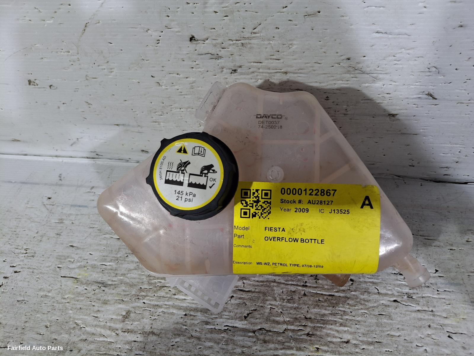 2008-2019 Ford Fiesta Overflow Bottle