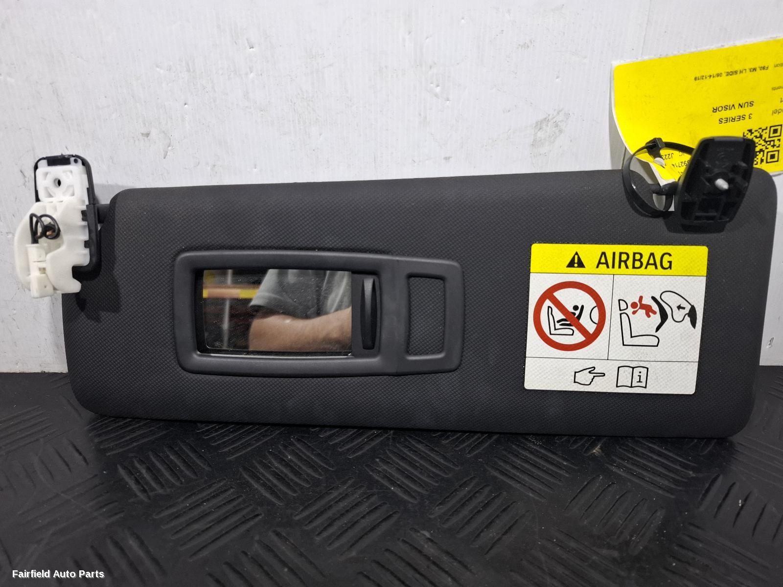 2014-2019 Bmw 3 Series Sunvisor