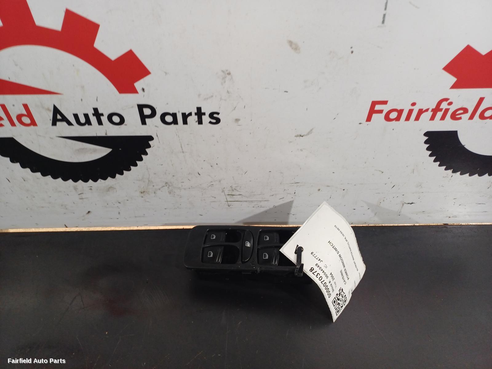2003-2010 Porsche Cayenne Pwr Dr Wind Switch