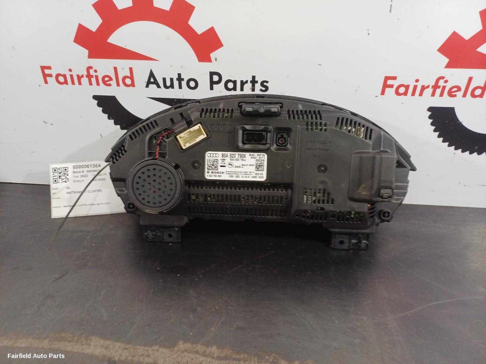 2017-2025 Audi Q5 Instrument Cluster