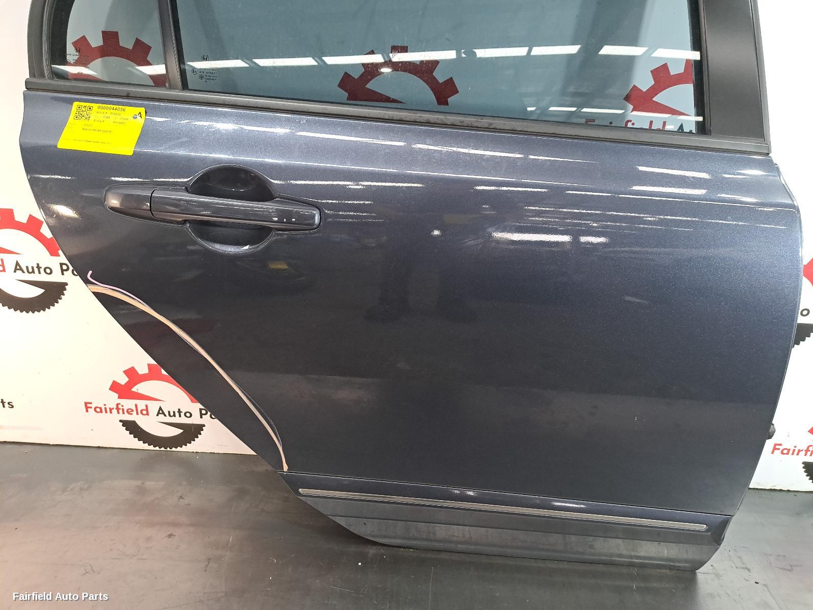 2006-2011 Honda Civic Right Rear Door Sliding