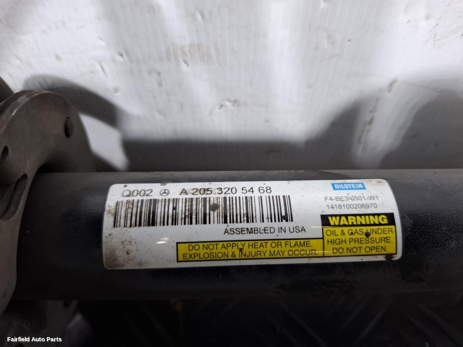 2014-2021 Mercedes C Class Right Front Strut