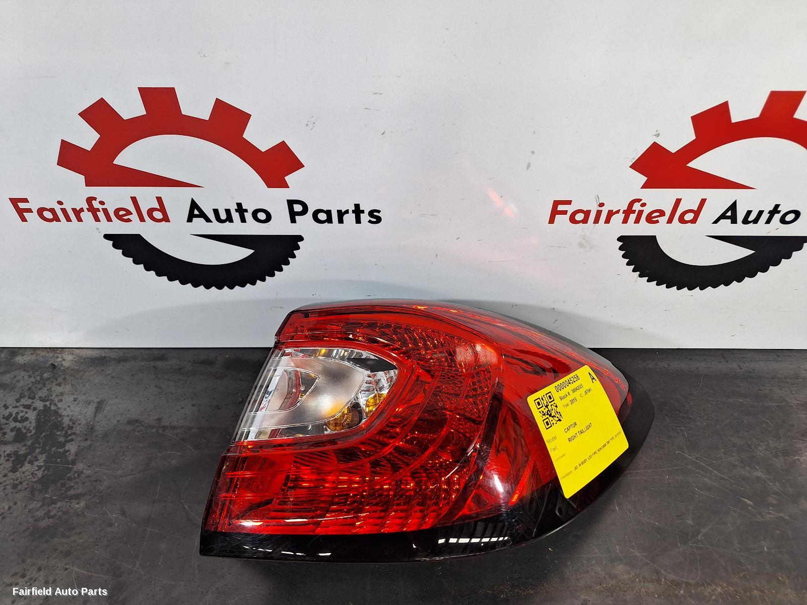 2014-2017 Renault Captur Right Taillight