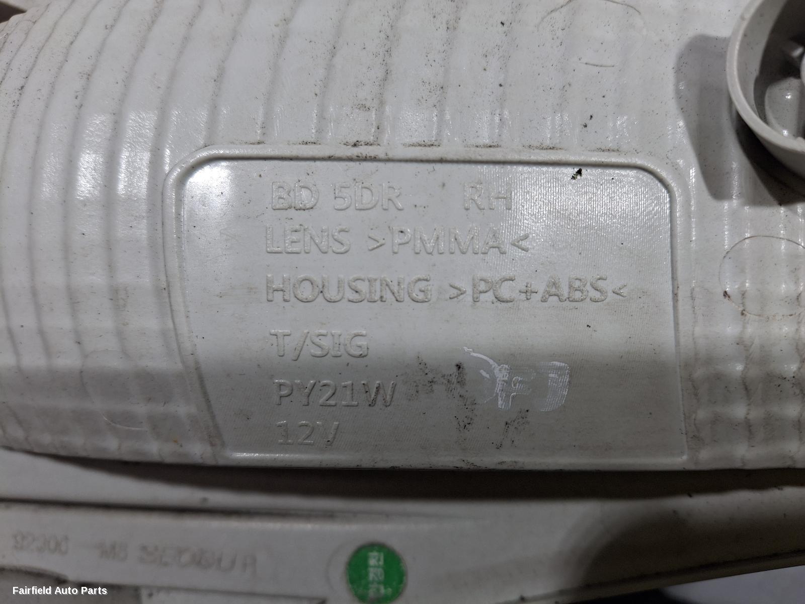 2018-2024 Kia Cerato Right Taillight