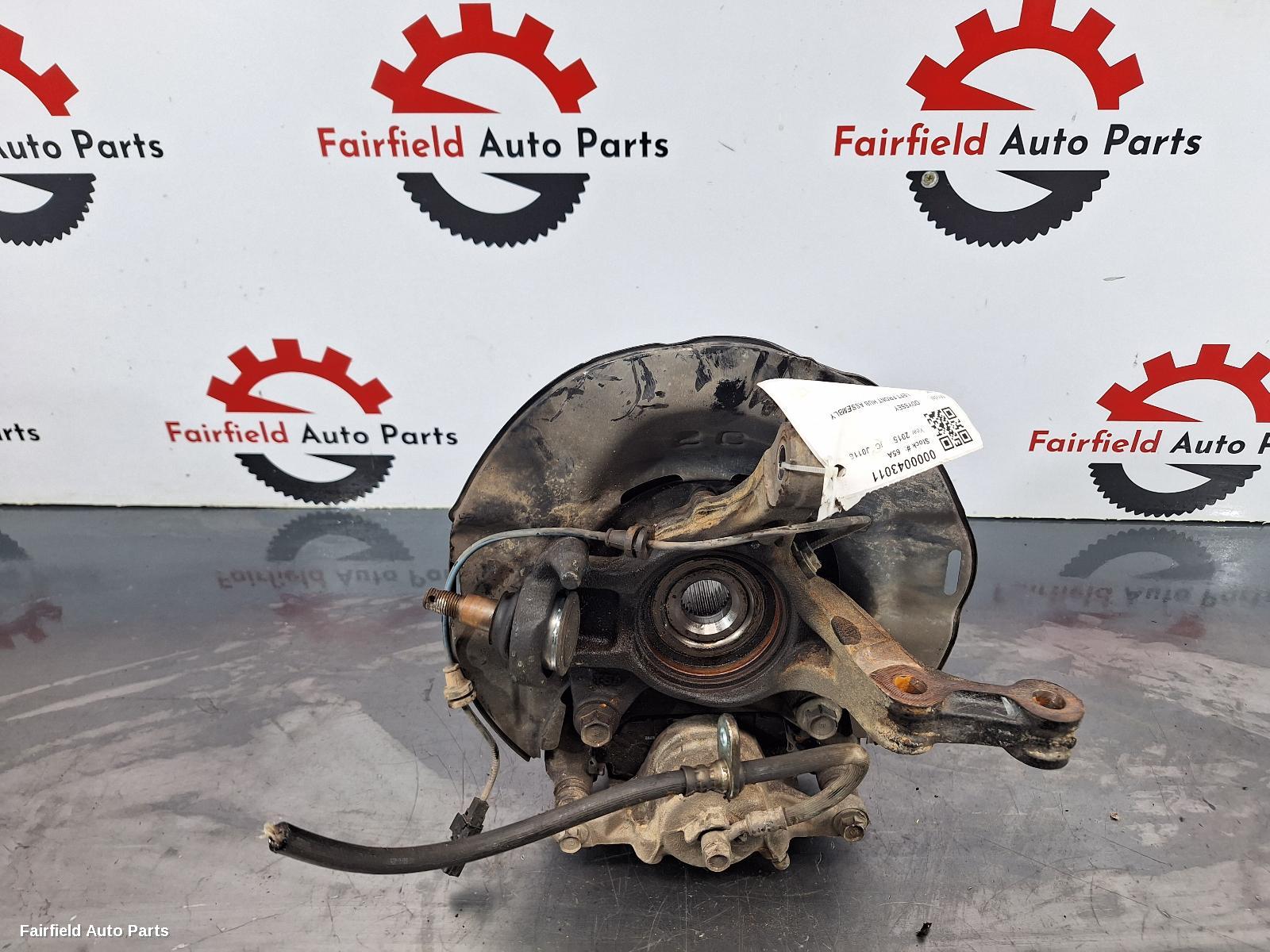 2014-2022 Honda Odyssey Left Front Hub Assembly