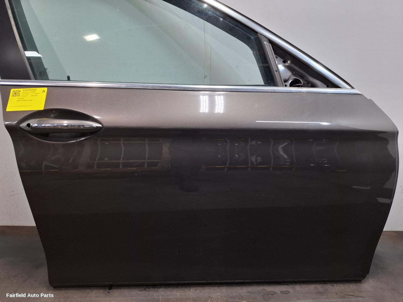 2010-2017 Bmw 5 Series Right Front Door