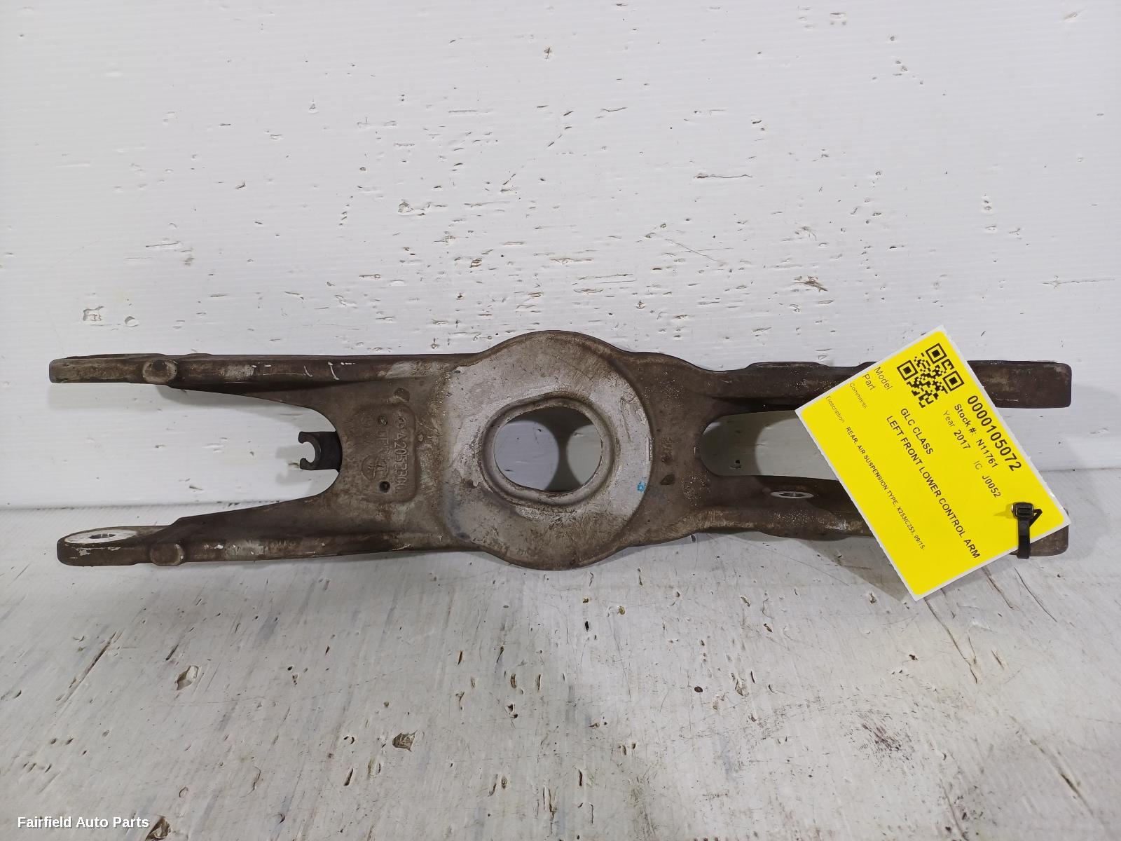 2015-2023 Mercedes Glc Class Left Front Lower Control Arm
