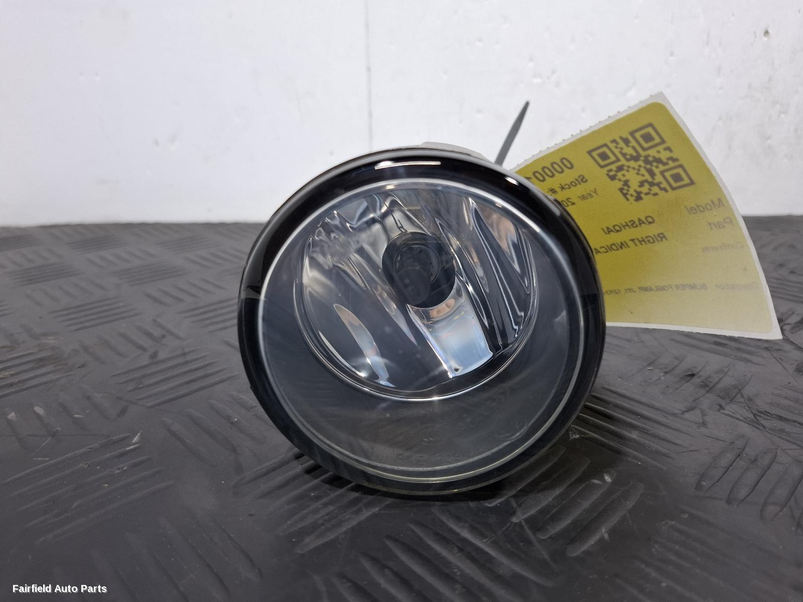 2013-2017 Nissan Qashqai Right Indicator Fog Side