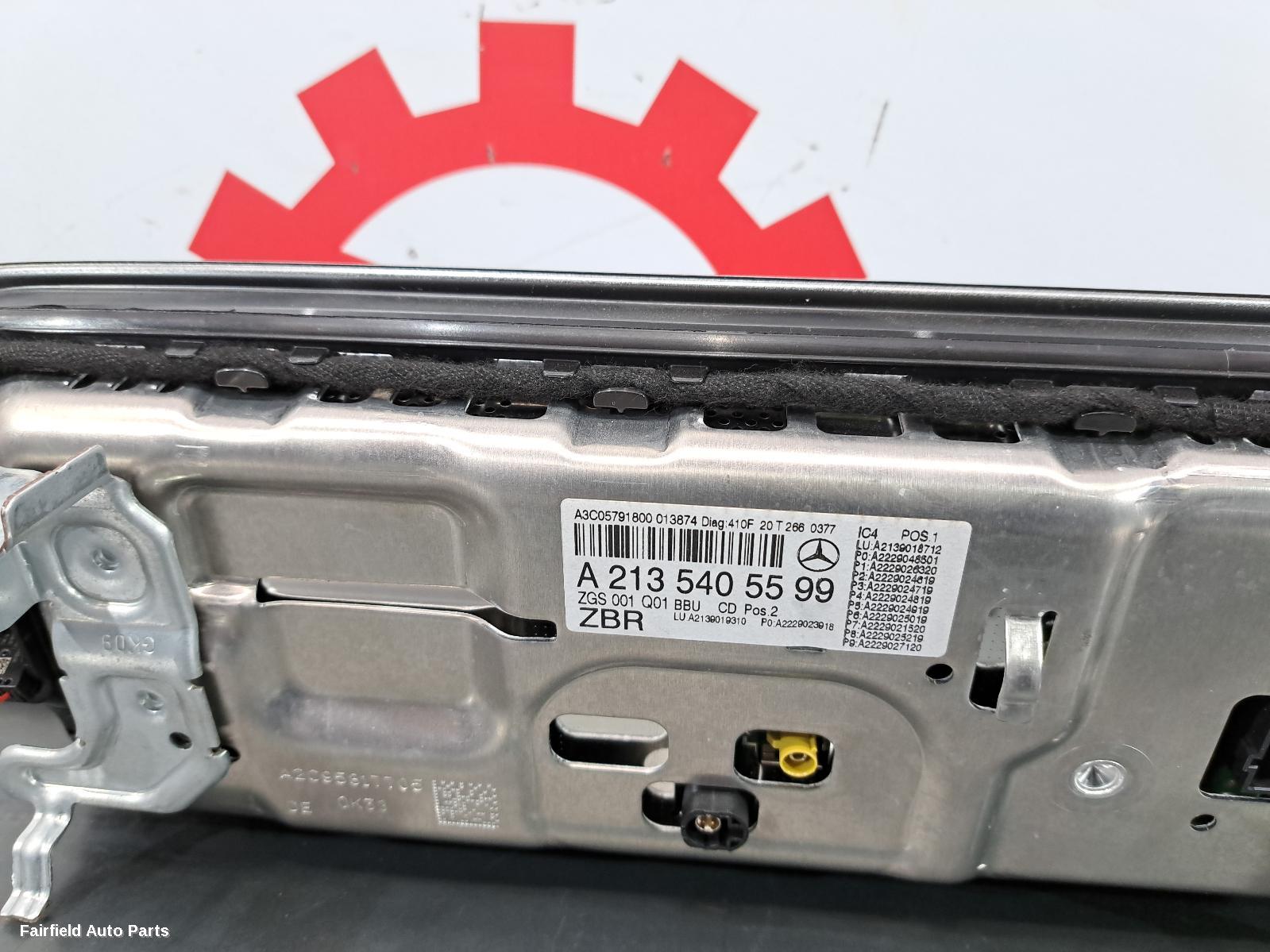 2016-2023 Mercedes E Class Radio Cd Dvd Sat Tv