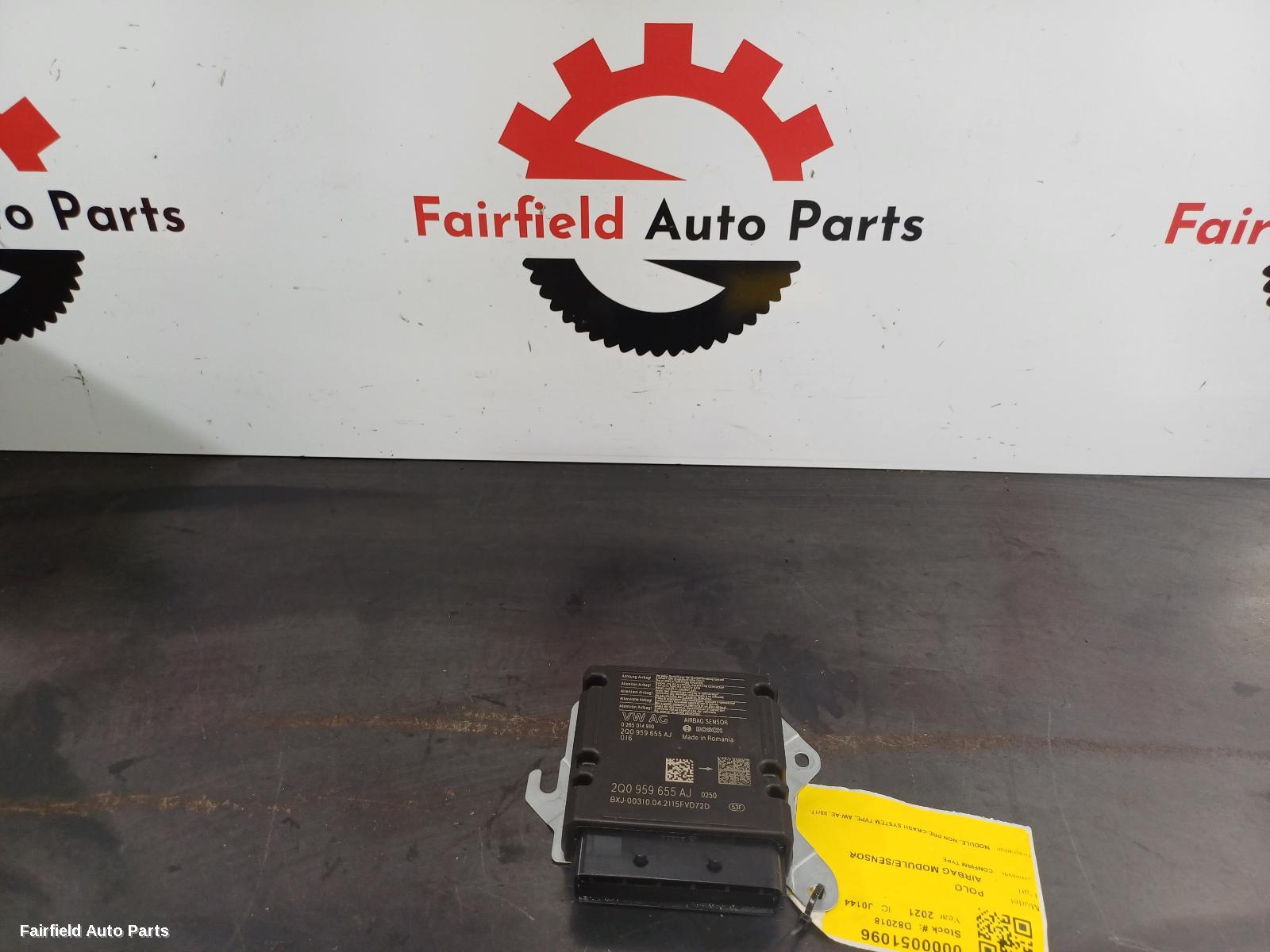 2017-2025 Volkswagen Polo Airbag Module Sensor