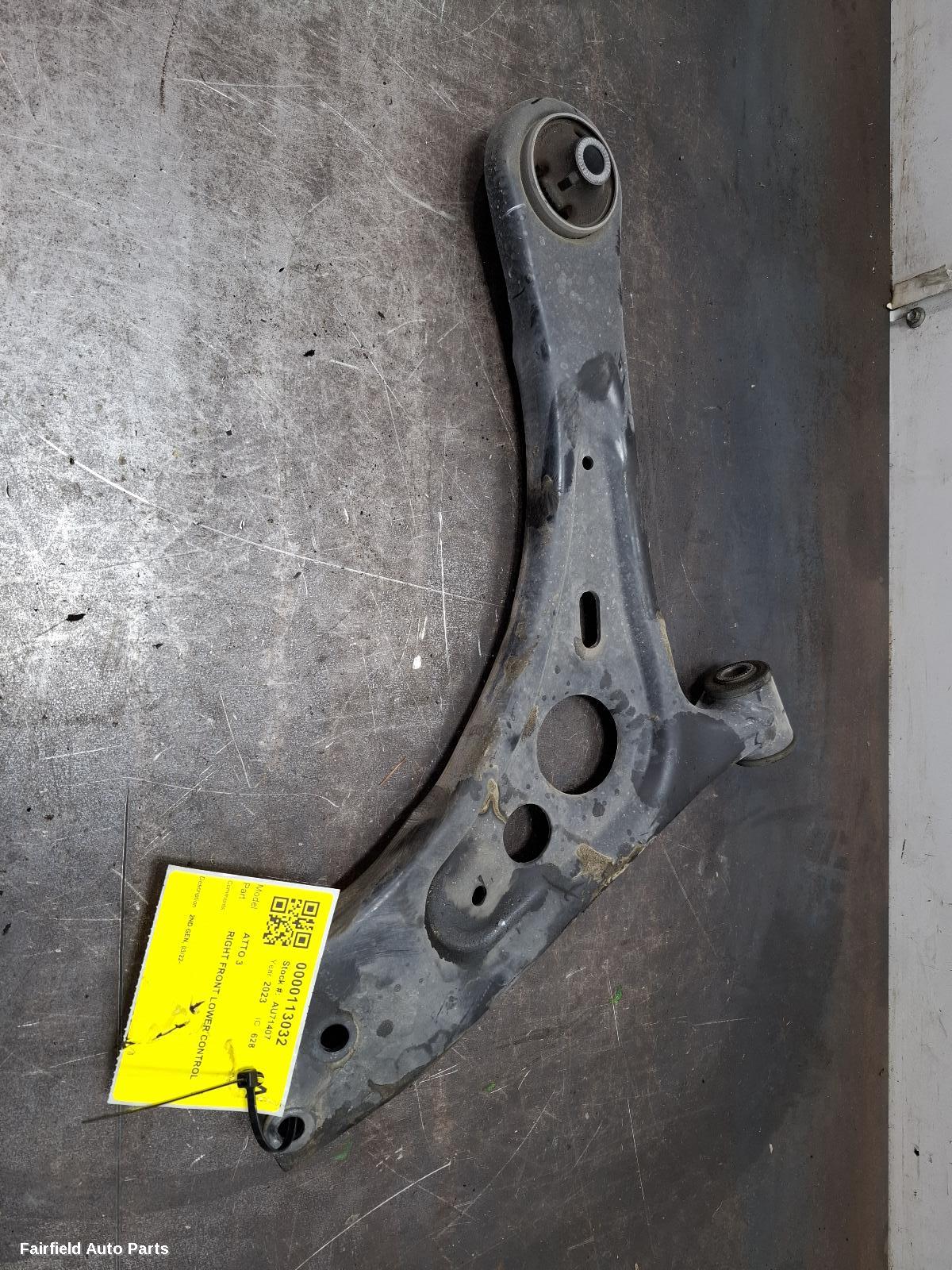 2022-2026 Byd Atto 3 Right Front Lower Control Arm