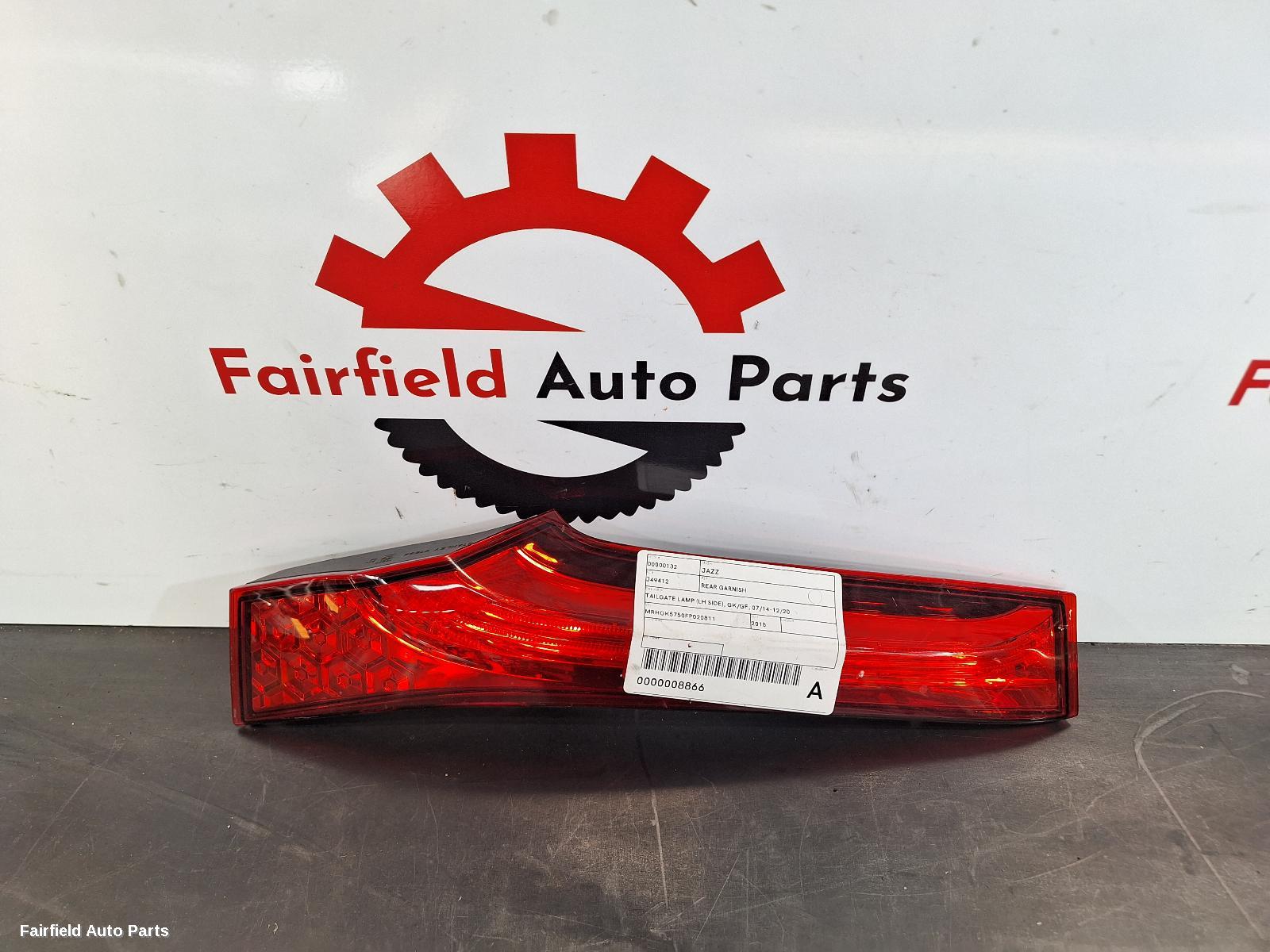 2014-2020 Honda Jazz Rear Garnish