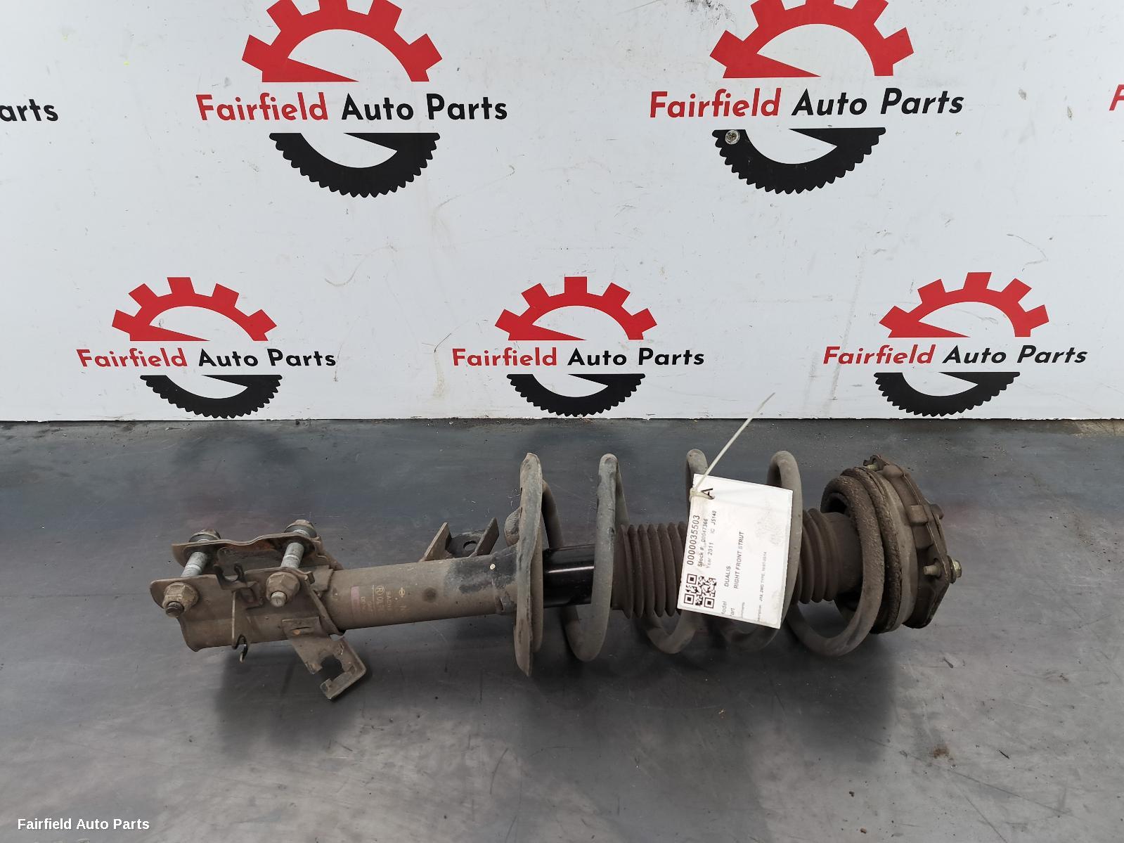 2007-2014 Nissan Dualis Right Front Strut