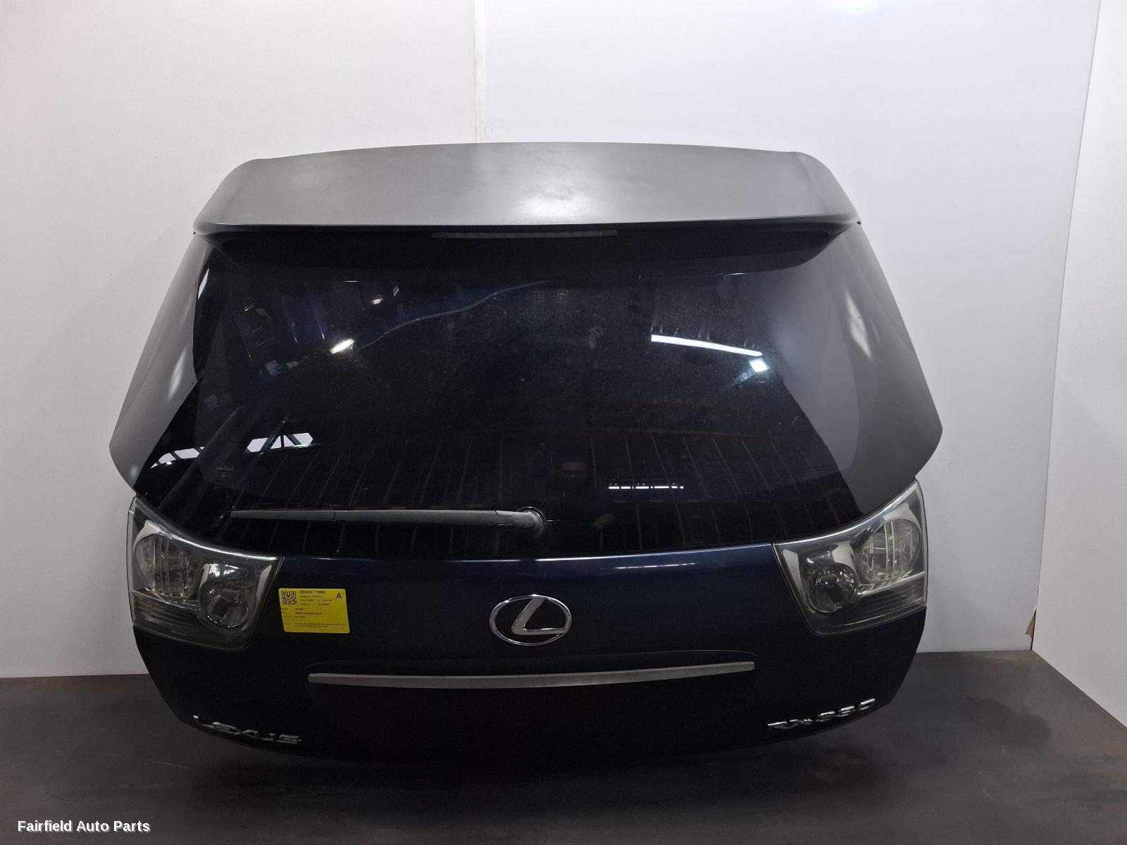 2003-2008 Lexus Rx Series Bootlid Tailgate