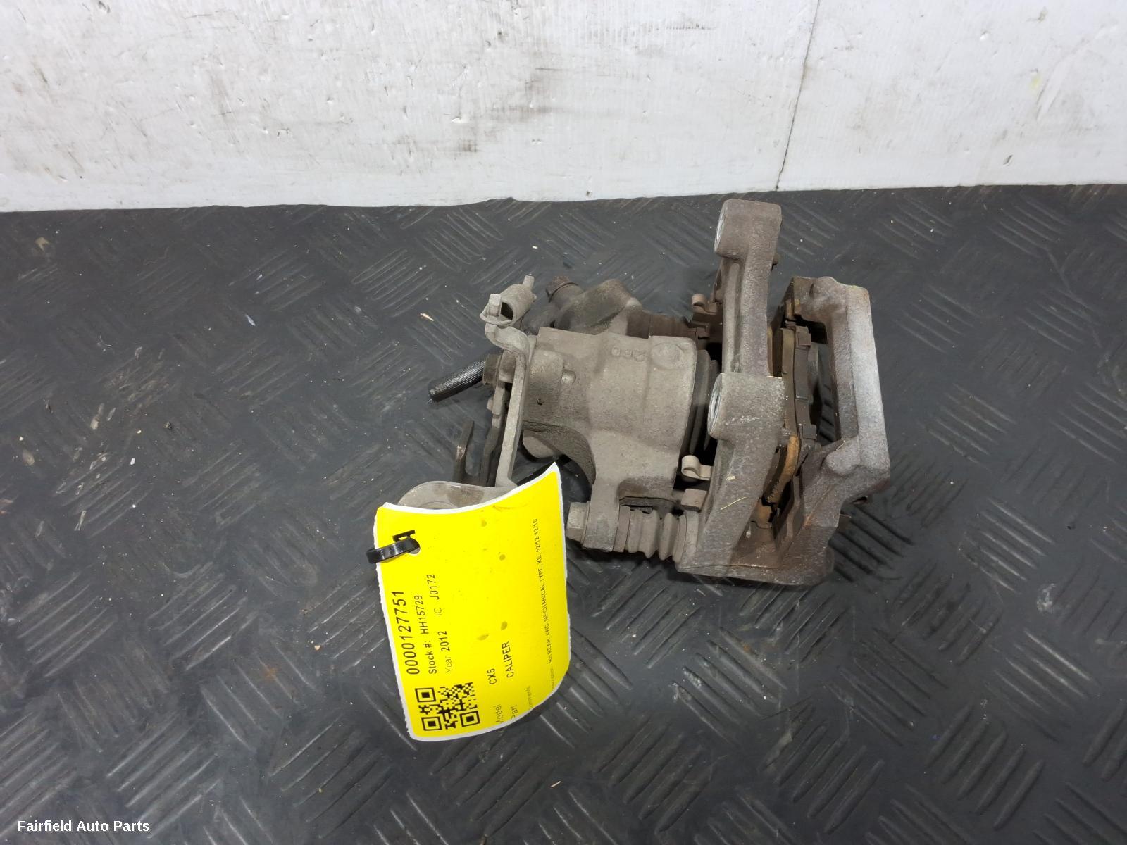2012-2016 Mazda Cx5 Caliper
