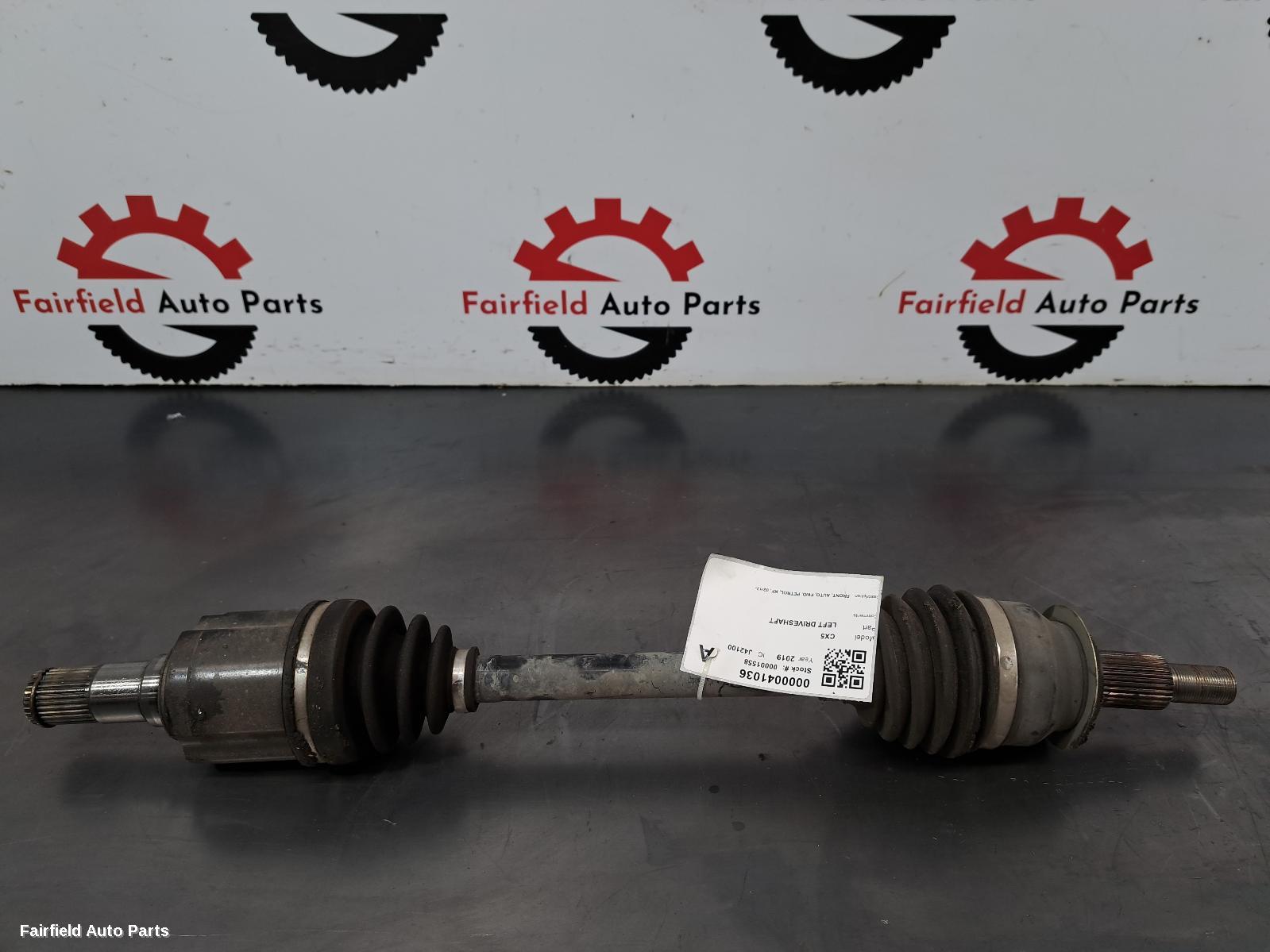 2017-2025 Mazda Cx5 Left Driveshaft