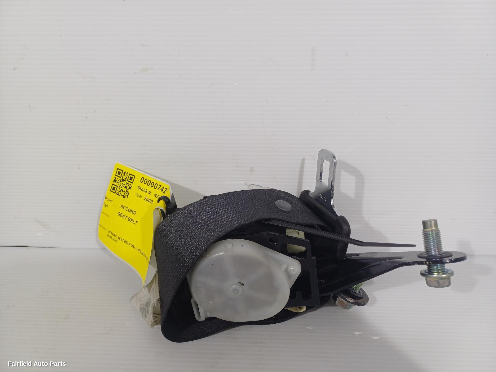 2008-2010 Honda Accord Seatbelt Stalk