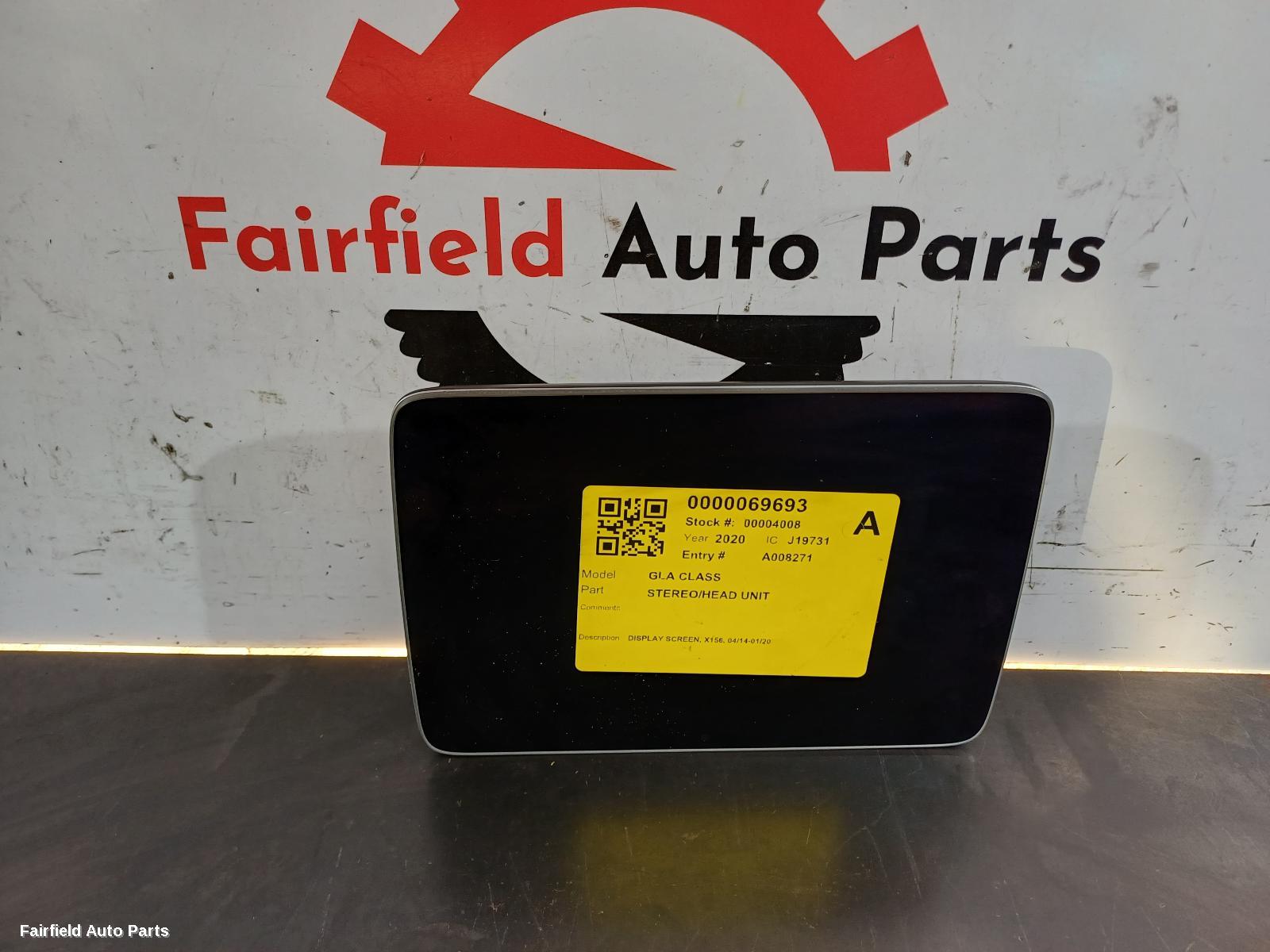 2014-2020 Mercedes Gla Class Radio Cd Dvd Sat Tv