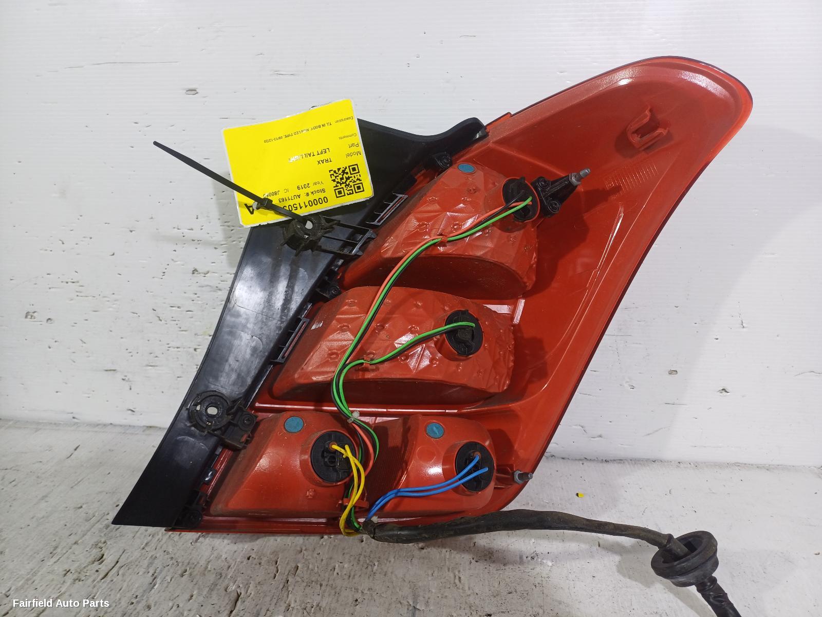 2013-2020 Holden Trax Left Taillight