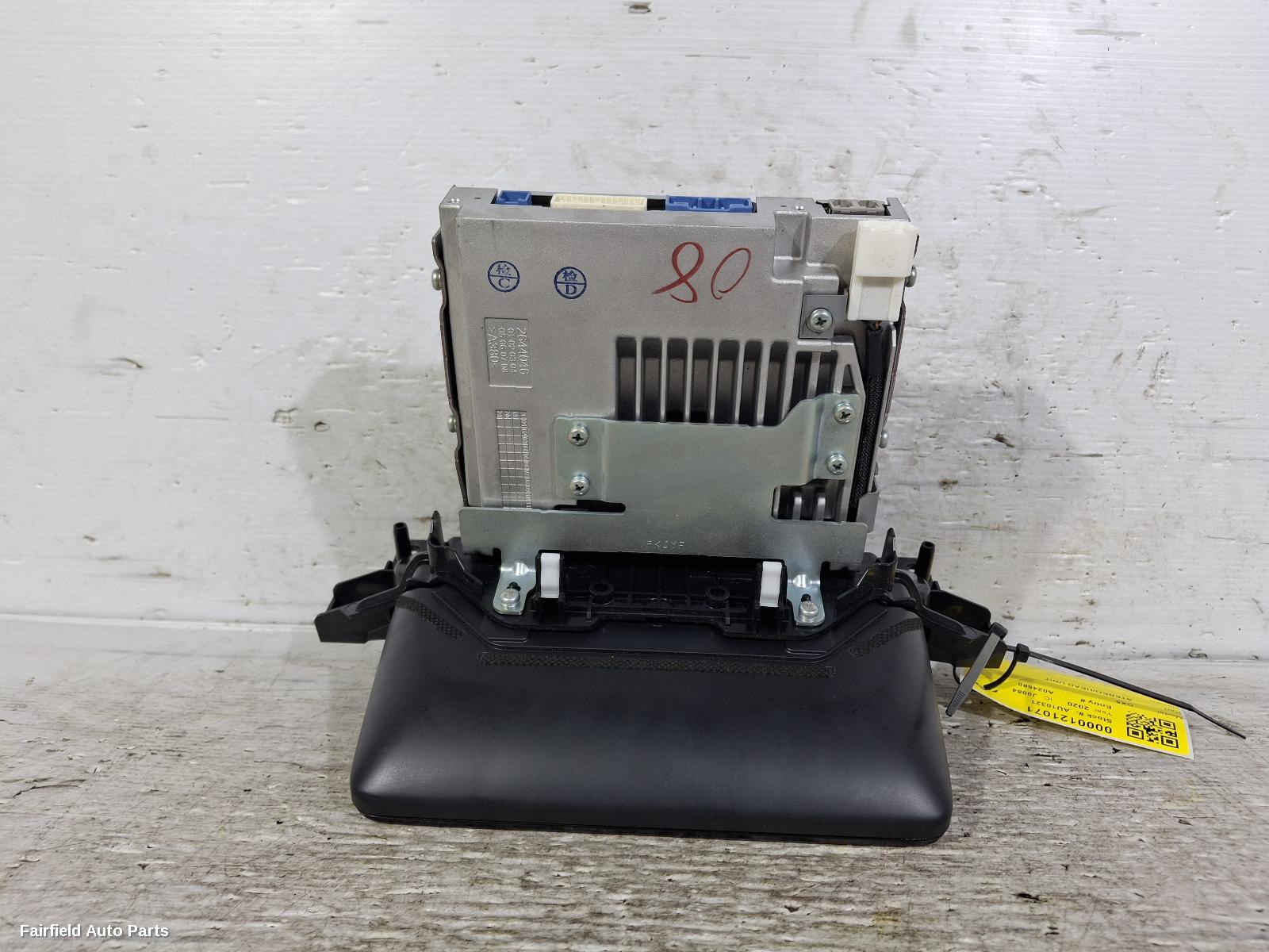 2017-2021 Mazda Cx5 Radio Cd Dvd Sat Tv