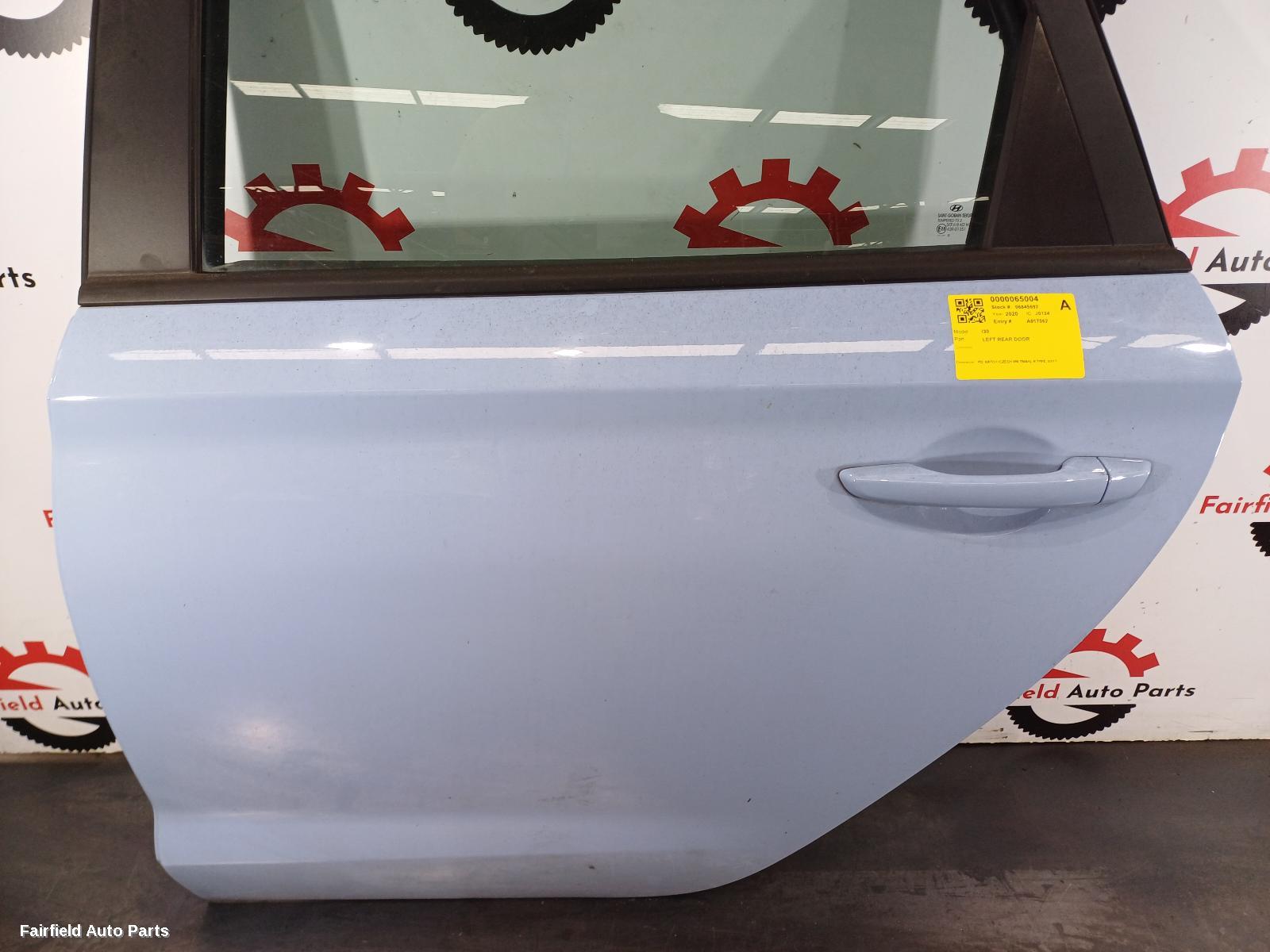 2017-2023 Hyundai I30 Left Rear Door Sliding