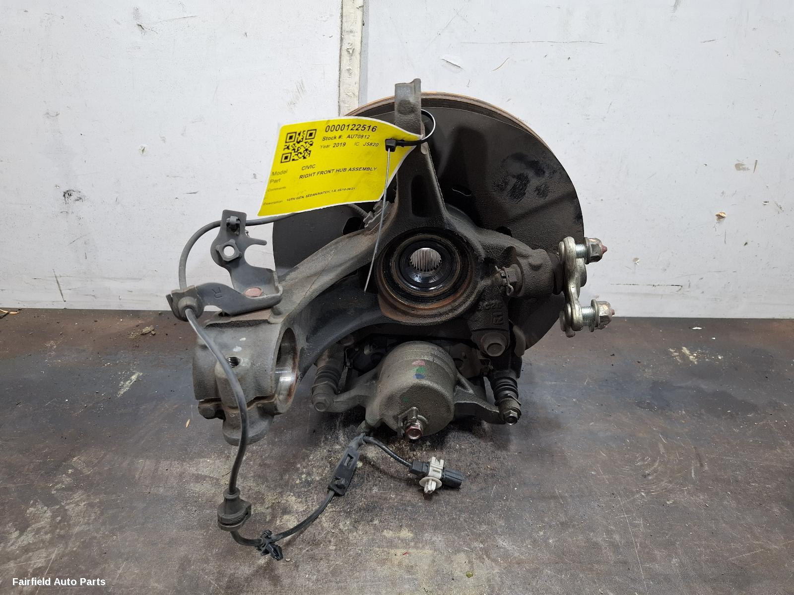 2016-2021 Honda Civic Right Front Hub Assembly