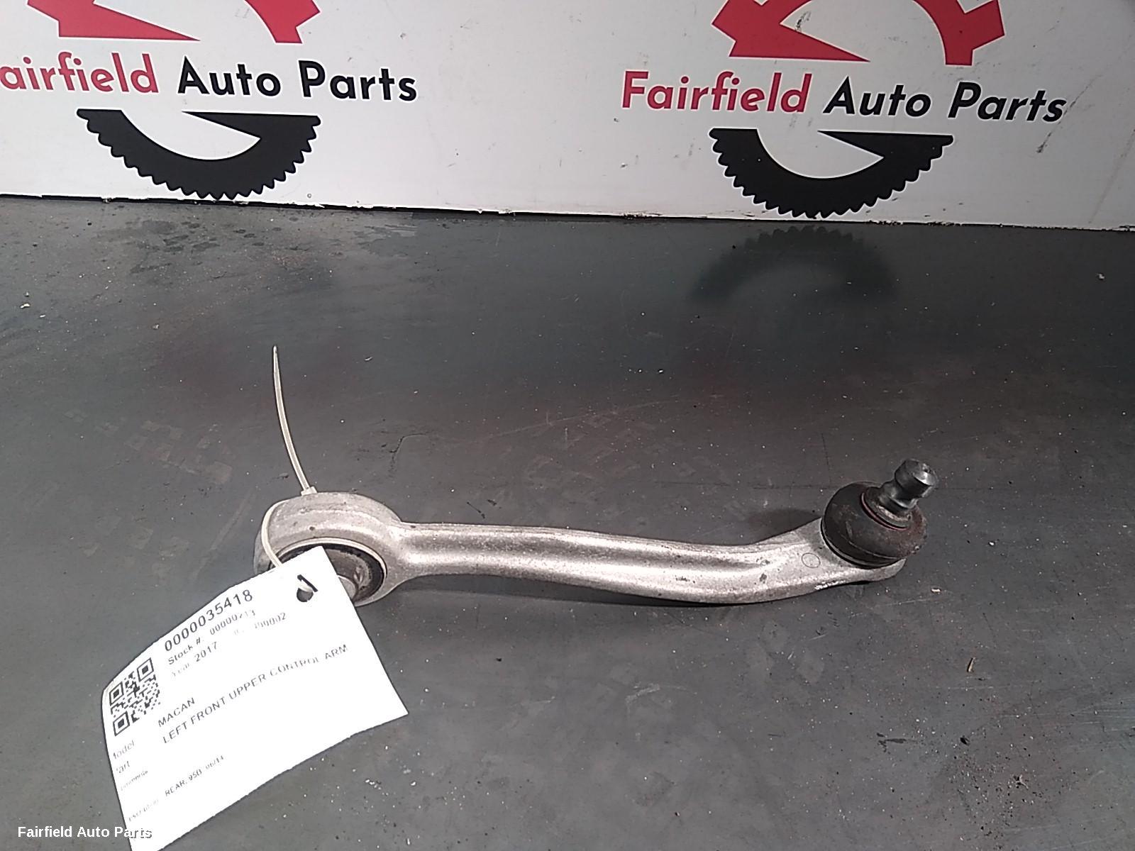 2014-2024 Porsche Macan Left Front Upper Control Arm