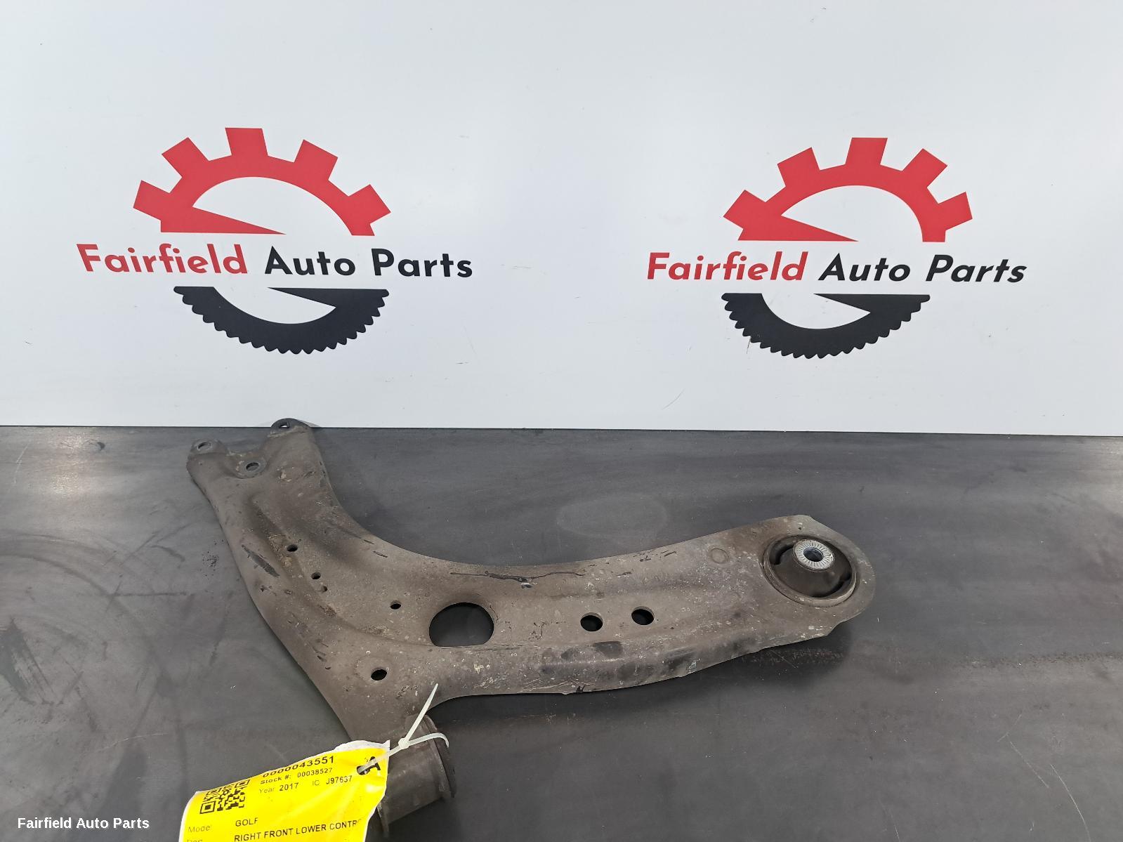 2012-2020 Volkswagen Golf Right Front Lower Control Arm
