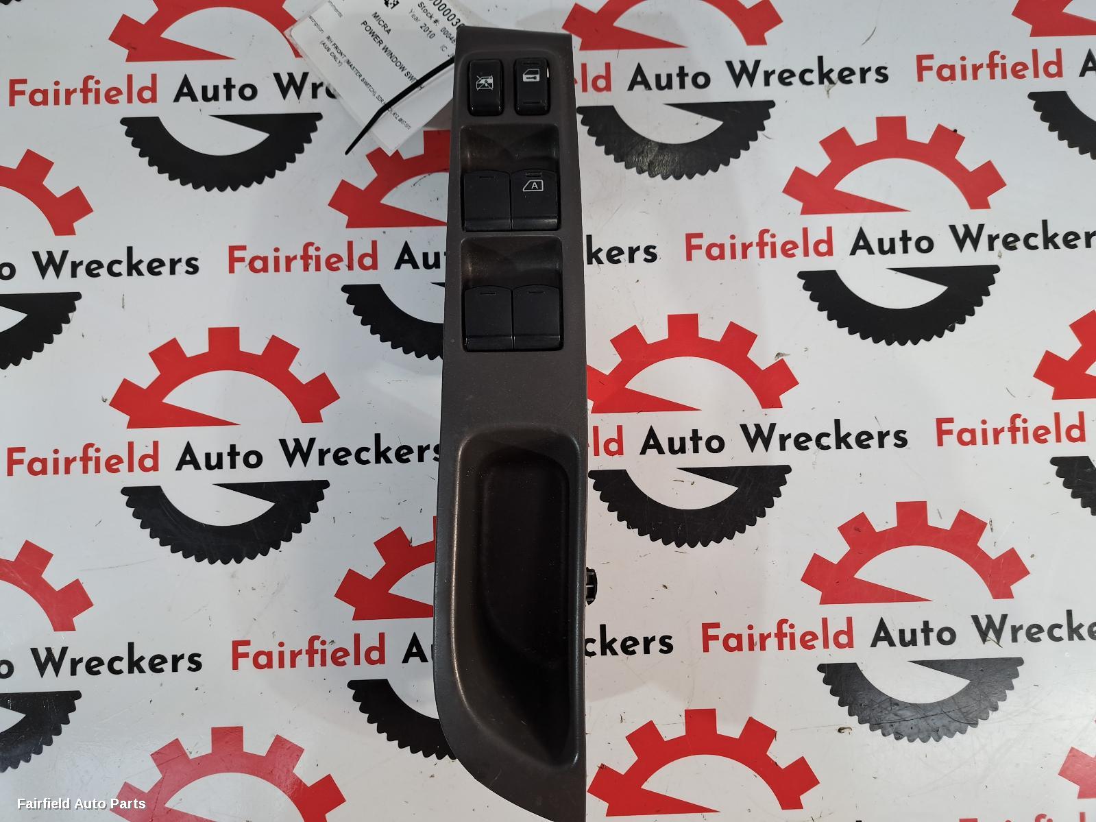 2007-2010 Nissan Micra Pwr Dr Wind Switch