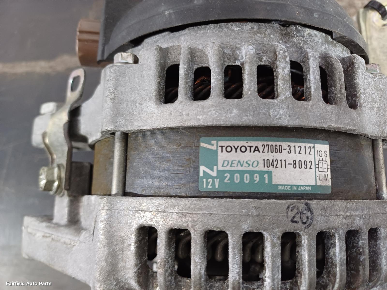 2013-2015 Lexus Is Series Alternator