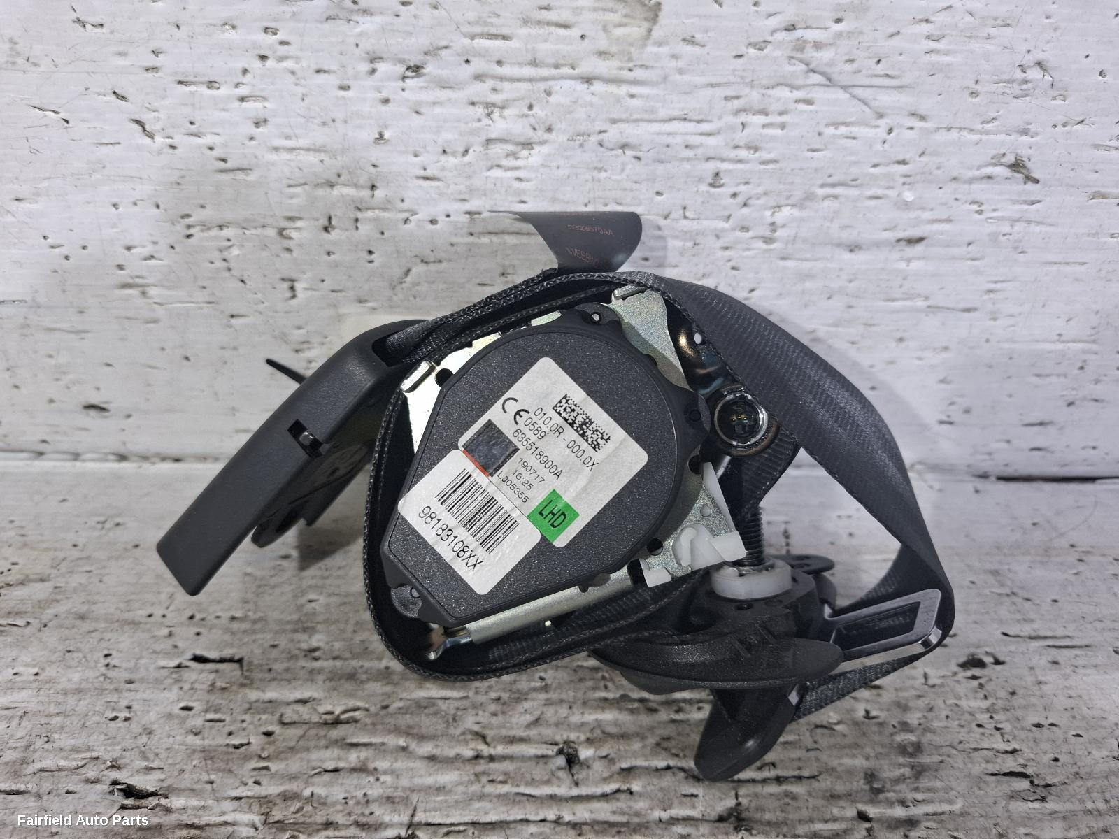 2017-2024 Citroen C3 Seatbelt Stalk