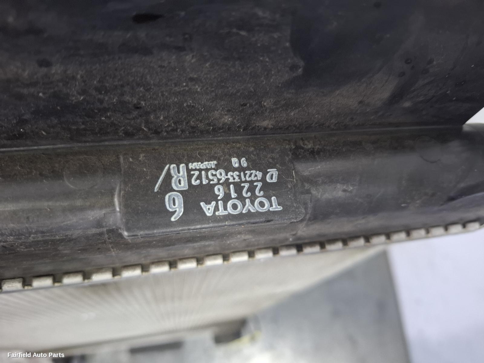 2012-2018 Toyota Corolla Radiator
